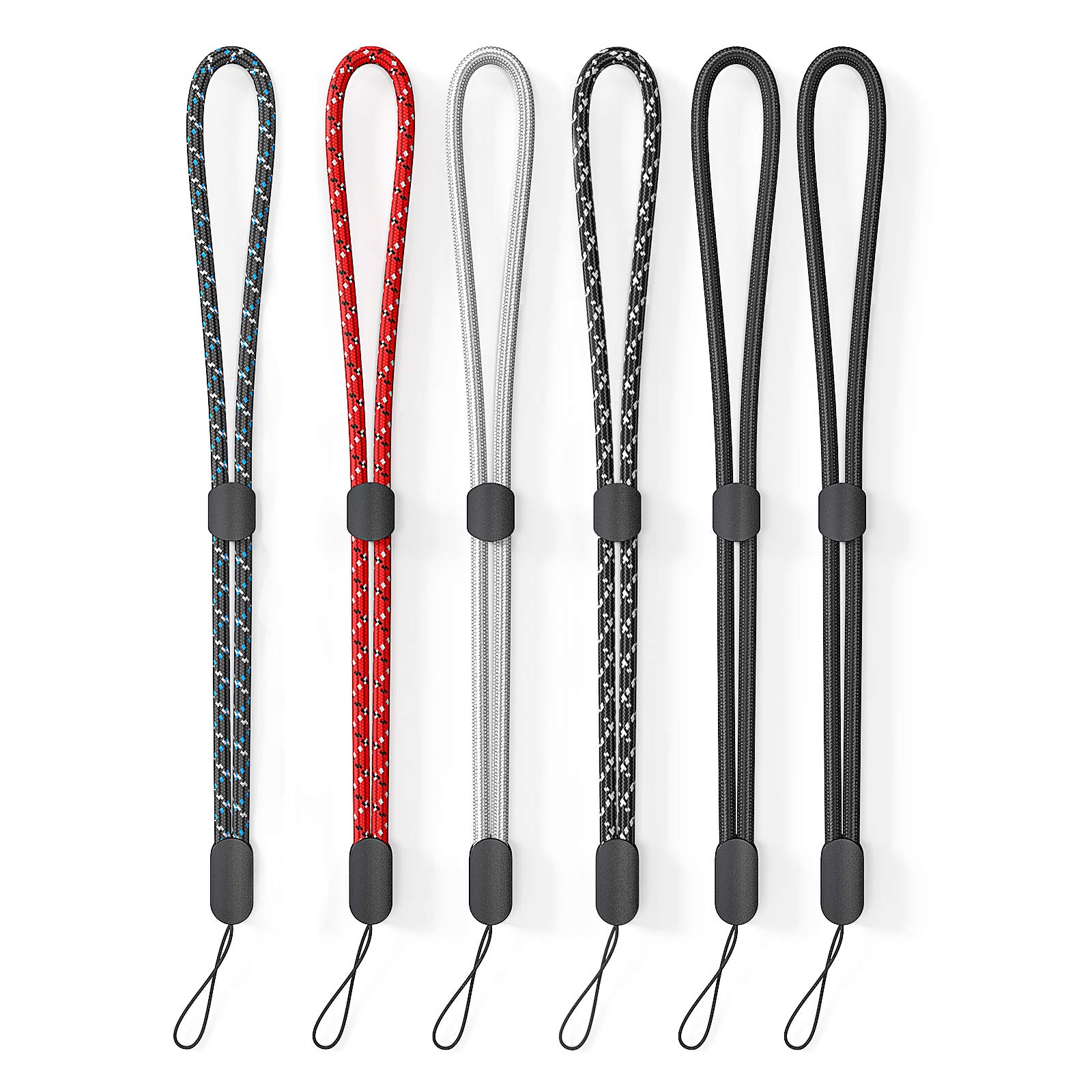 Handhandschlaufe Lanyard, Avorast 6er Pack verstellbare Bunte Nylon Handhandschlaufe für GoPro, Kamera, Schlüssel, Schlüsselbund, Telefon, USB-Stick, Brieftasche und ID-Namensschild Multi Color Angebot bei HelloDeals