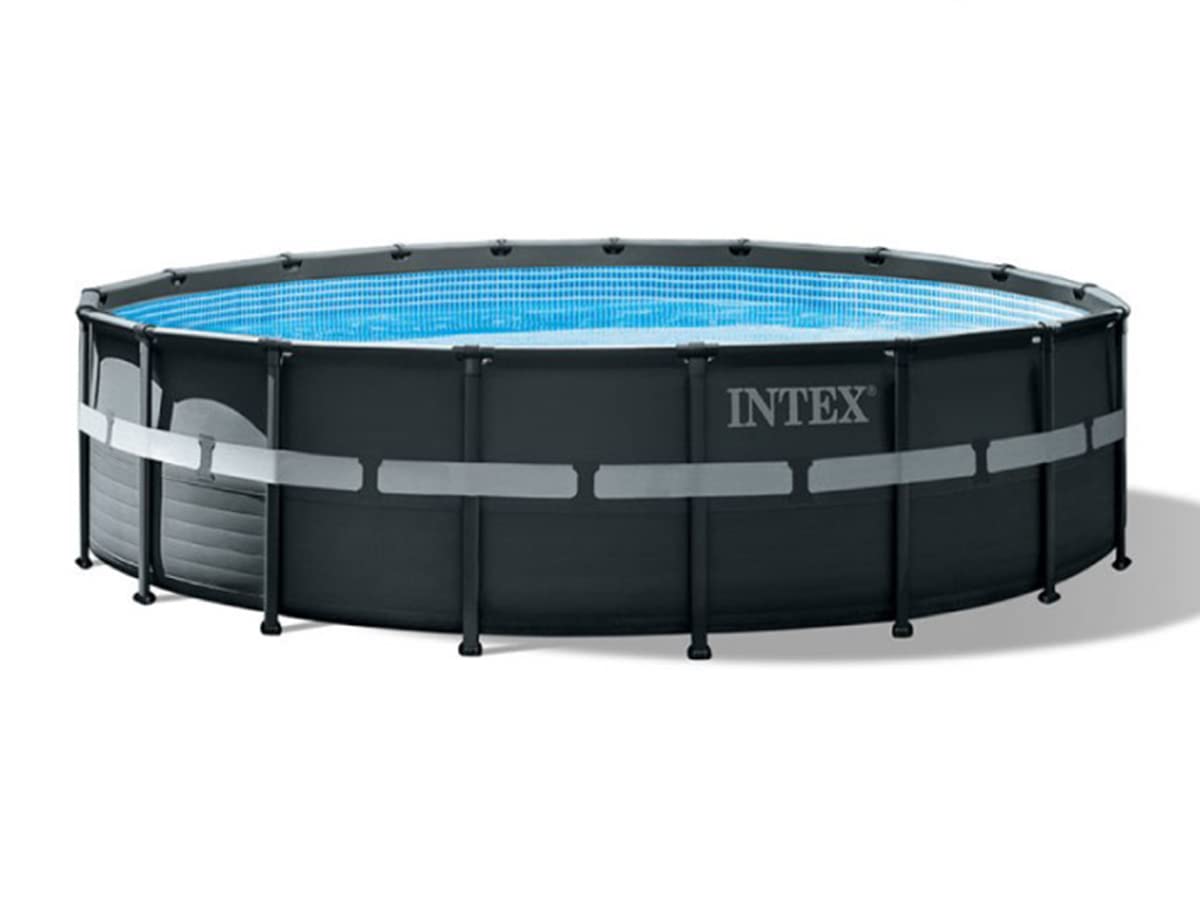 Intex 26330GN Frame Pool Set Ultra Rondo, Grau, 549 x 132 cm Single Angebot bei HelloDeals