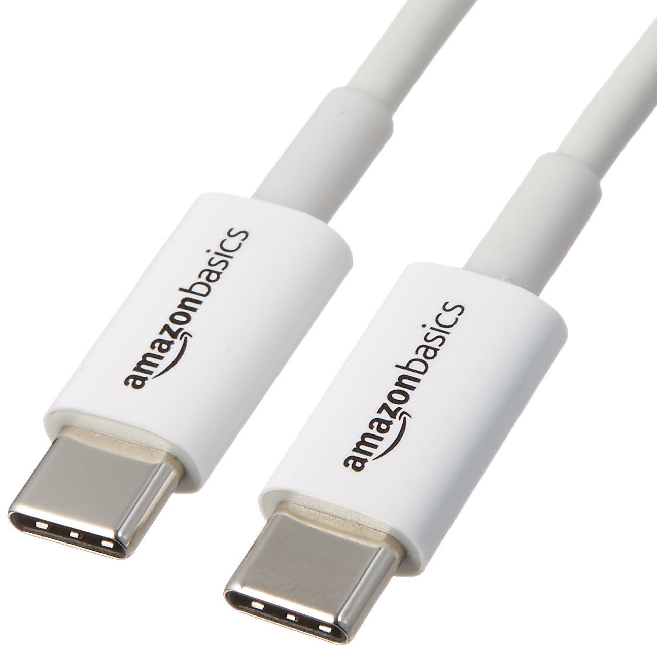 Amazon Basics USB-C-auf-USB-C Schnellladekabel, 480 Mbit/s Geschwindigkeit, USB-IF-Zertifiziert, zum Schnellladen von Apple iPhone 16/15, iPad, MacBook, Samsung Galaxy, Tablets, Laptops, 1.8 m, Weiß Weiß 1.8 m 1 Stück Angebot bei HelloDeals