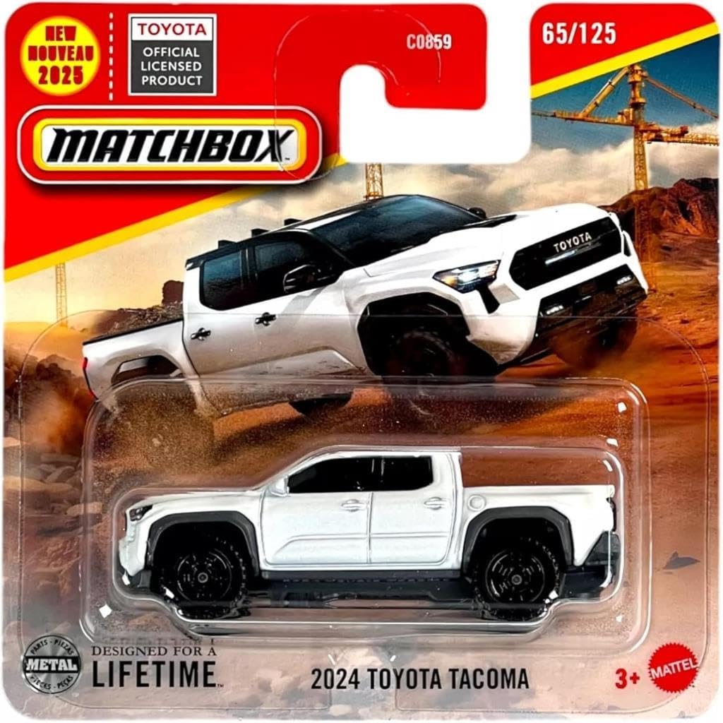 C0859 Matchbox 1:64 Single Cars 2024 TOYOTA TACOMA JBR28 Angebot bei HelloDeals