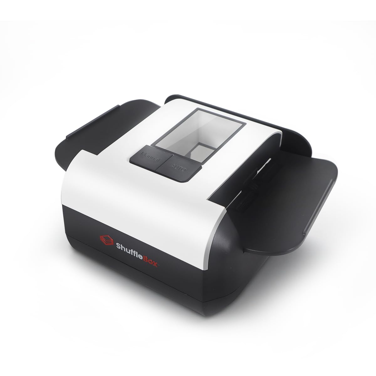 Shufflebox S1 automatischer Kartenmischer mit 2000mAh wiederaufladbarer eingebauter Batterie, 2-Deck-Ultra leise Shuffling-Maschine Angebot bei HelloDeals