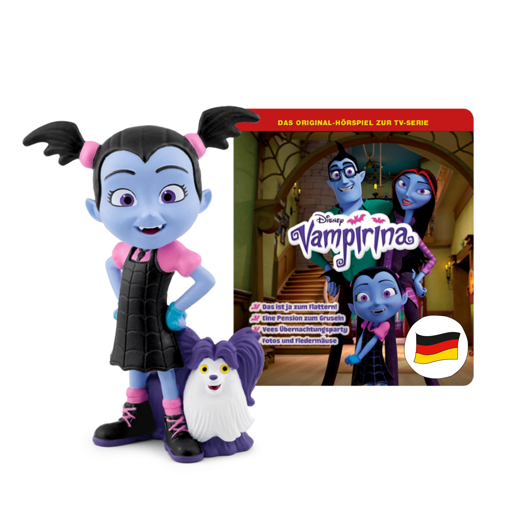 tonies Hörfiguren für Toniebox, Vampirina – Das ist ja zum Flattern & DREI weitere Geschichten, Hörspiel für Kinder ab 3 Jahren, Spielzeit ca. 61 Minuten Angebot bei HelloDeals