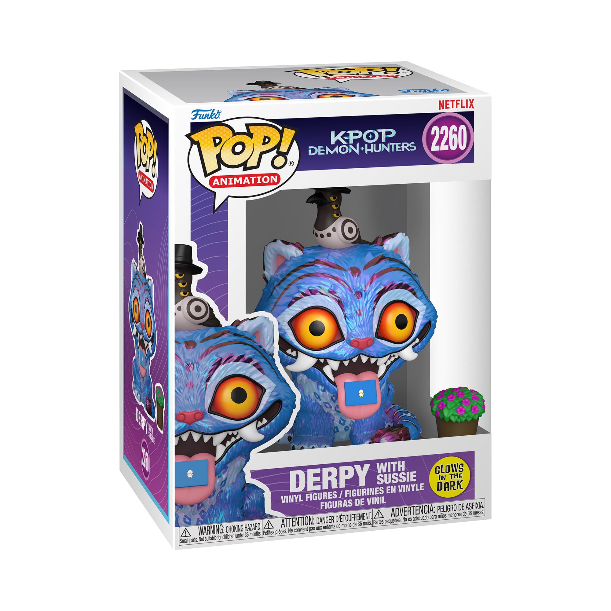 Funko Pop! Animation: KPop Demon Hunters - Derpy with Sussie (Glow in The Dark) - Vinyl-Sammelfigur - Geschenkidee - Offizielle Handelswaren - Movies Fans Angebot bei HelloDeals