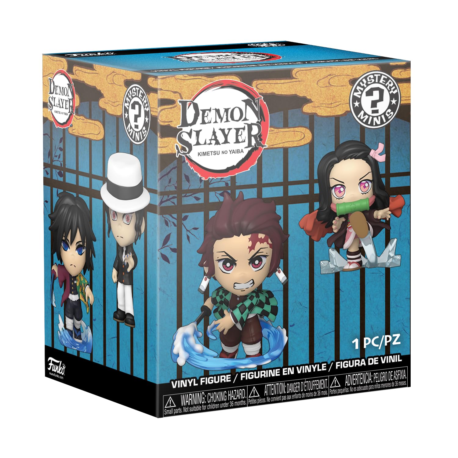 Funko Mystery Mini - Demon Slayer - 1 of 12 to Collect - Styles Vary- Vinyl-Sammelfigur - Geschenkidee - Offizielle Handelswaren - Spielzeug Für Kinder und Erwachsene - Anime Fans und Display Mehrfarbig Einheitsgröße Angebot bei HelloDeals