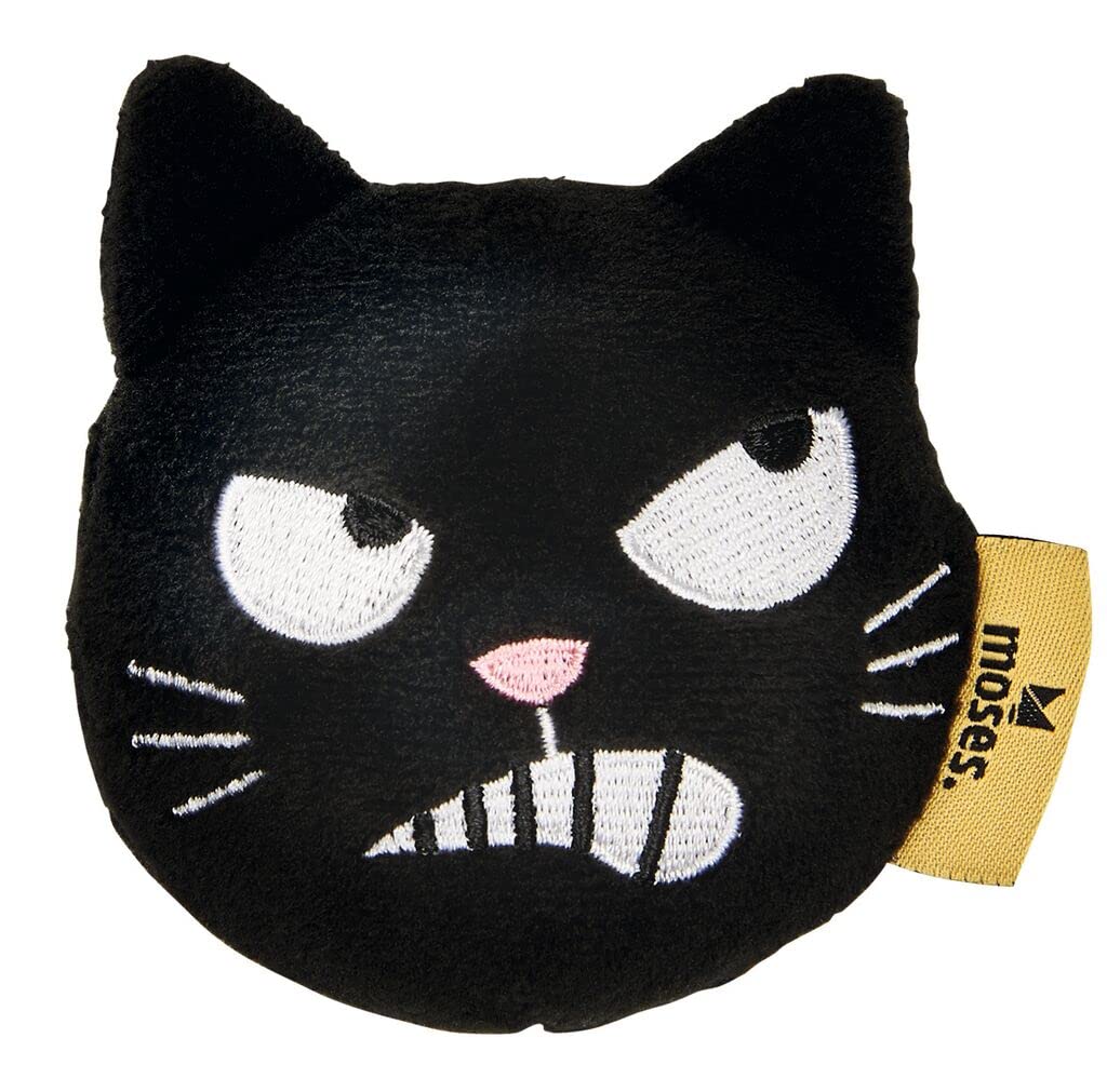 moses. Ed, The Cat Anti-Stressball, Grumpy Cat Knautschball für Stressabbau, Plüschkugel zum Entspannen und Abreagieren, In schwarzer frecher Katzenoptik Angebot bei HelloDeals