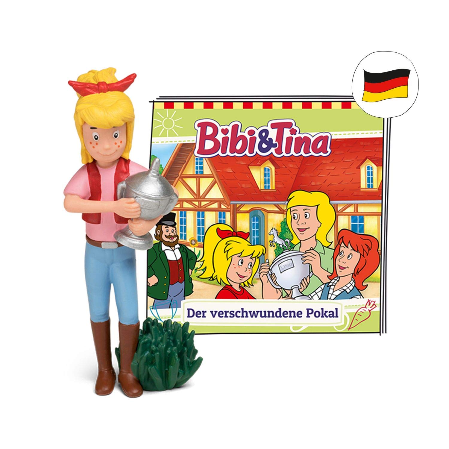 tonies Hörfiguren für Toniebox, Bibi und Tina – Der verschwundene Pokal, Hörspiel für Kinder ab 6 Jahren, Spielzeit ca. 37 Minuten Angebot bei HelloDeals