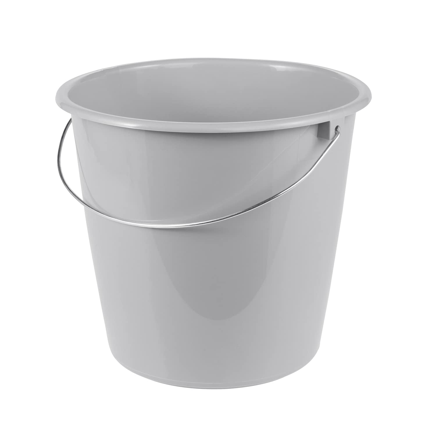 keeeper Eimer Erik mit Metallbügel, 10 l, Polypropylen, 28,5 x 28,5 x 26 cm, Nordic Grey Nordic Grey 10 L Angebot bei HelloDeals