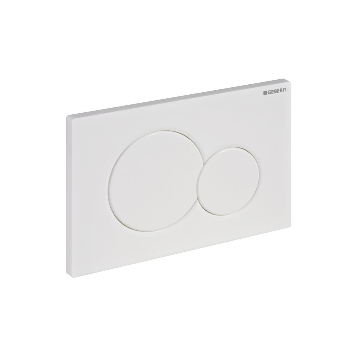 Geberit 115770115 Betätigungsplatte Sigma01, Kunststoff für 2-Mengen-Spülung 1 Stück Single Angebot bei HelloDeals