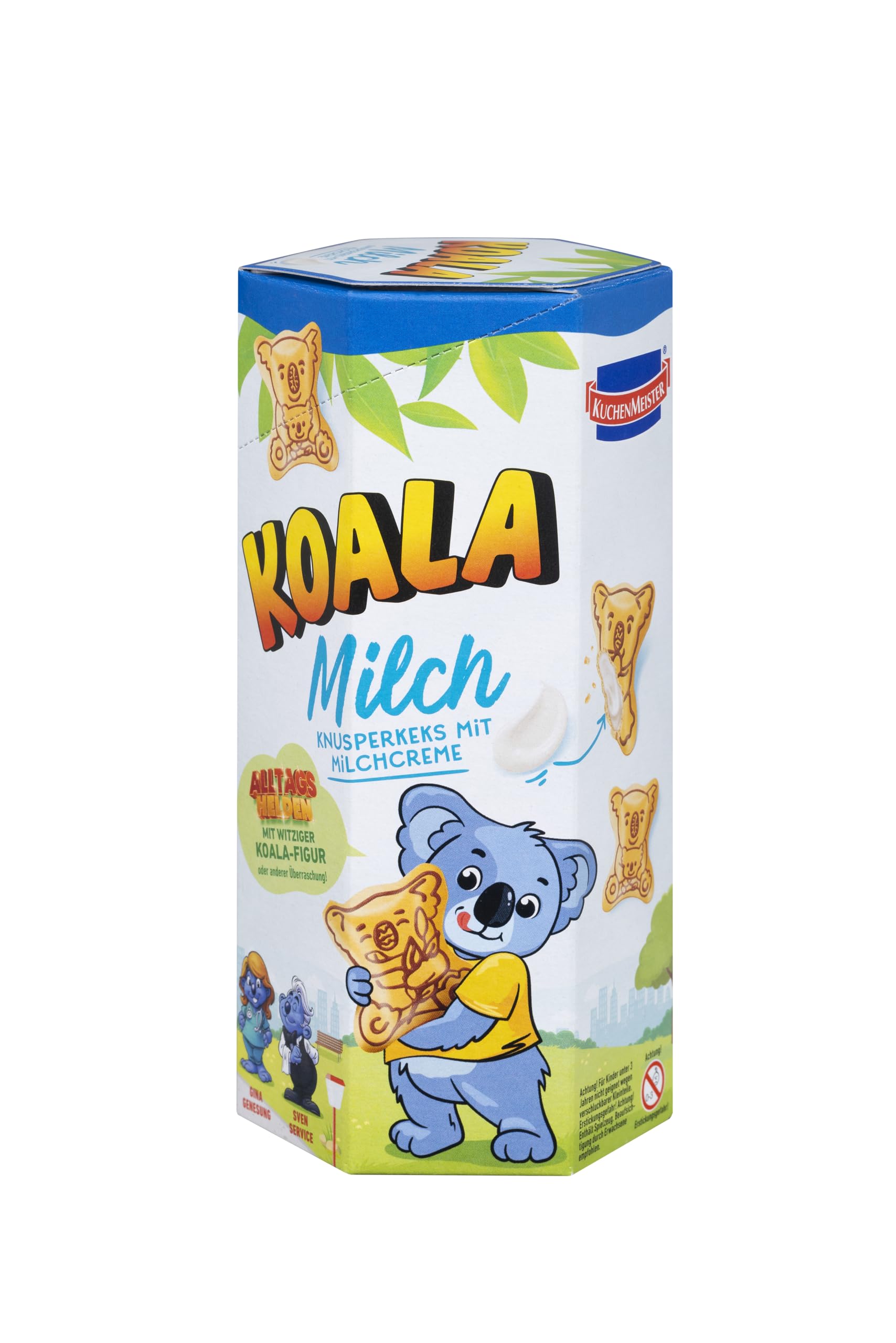 KuchenMeister Koala Kekse mit Milch Creme Füllung 75 g - Knusprige Kekse gefüllt mit zarter Milch Creme für ultimativen Nasch-Spaß (1 x 75 g) 75 g (1er Pack) Angebot bei HelloDeals