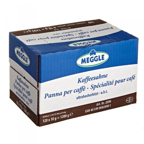 Meggle Kaffeesahne 120 x 10g 1,2kg Angebot bei HelloDeals