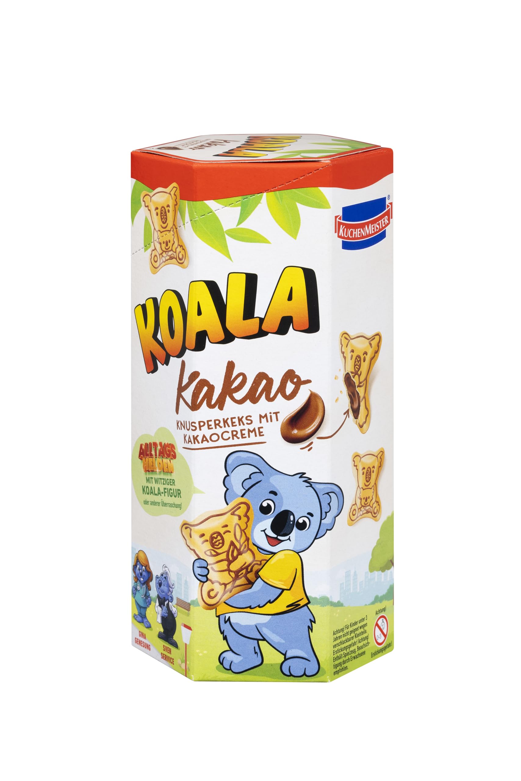 KuchenMeister Koala Kekse | Kakao Creme Füllung 75 g | Knusprige Kekse | gefüllt mit leckerer Kakao Creme | ultimativen Nasch-Spaß | (1 x 75 g) 75 g (1er Pack) Angebot bei HelloDeals