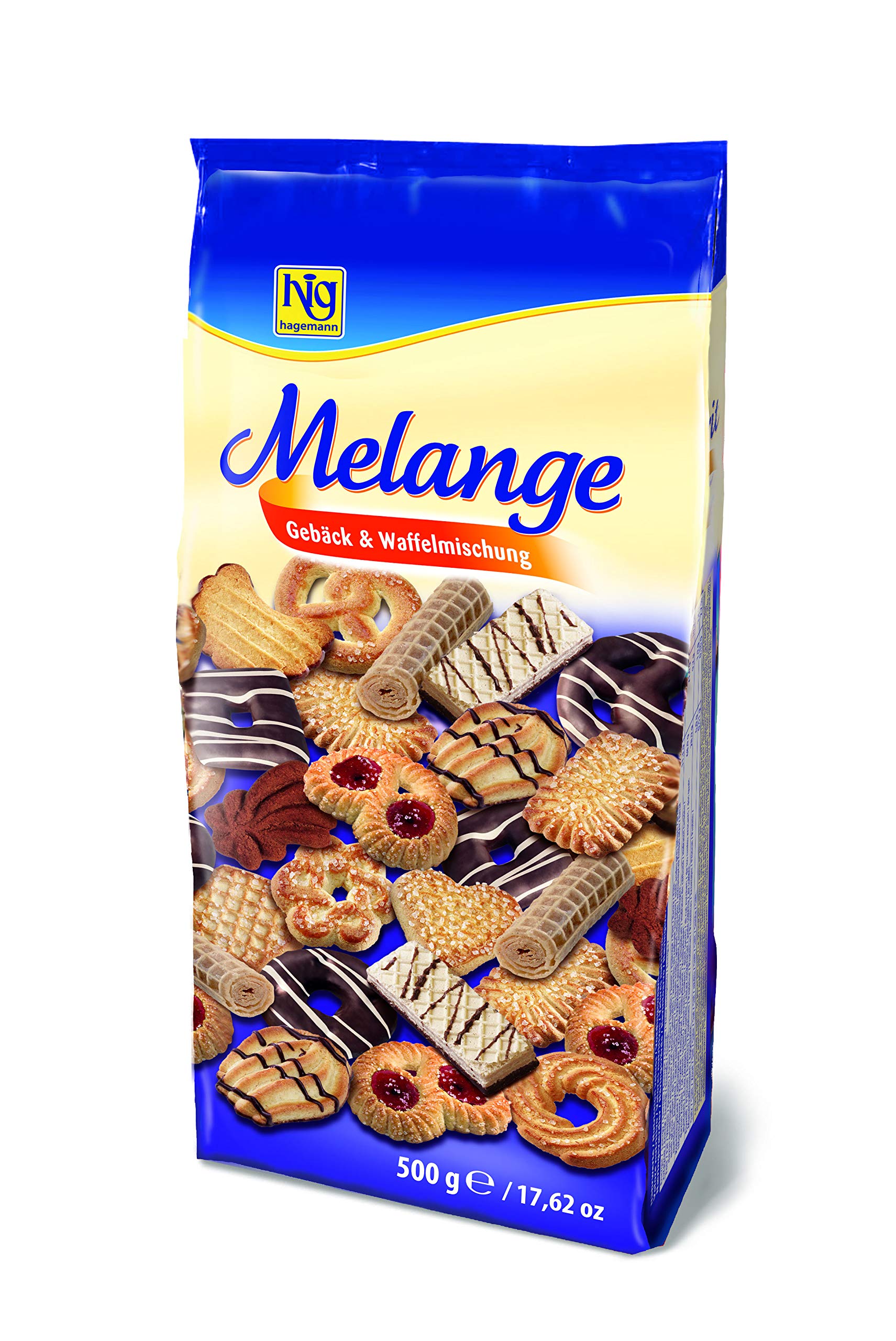 Hig hagemann Melange Gebäck Waffelmischung, Schokolade, 500 g 500 g (1er Pack) Angebot bei HelloDeals