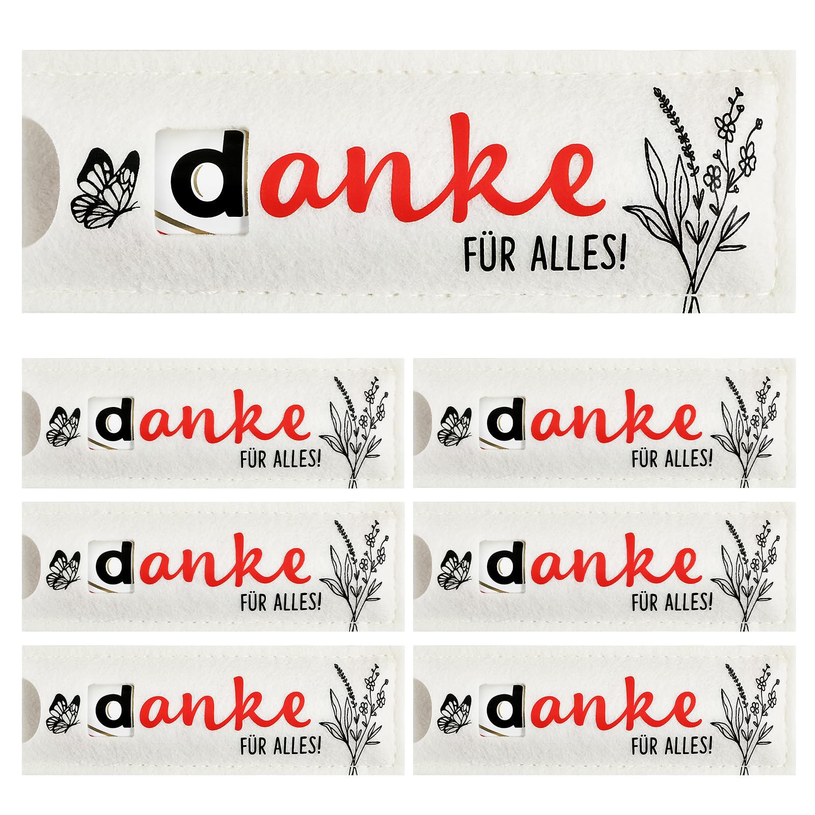 BOFUNX 6pcs Dankeschön Geschenke - Danke für Alles Klein Dankeschön Geschenke Danke Abschiedsgeschenk Kollegen Jobwechsel Erzieherin Lehrer Mitarbeiter Geschenk Abschied Danke Geschenke 6pcs Danke für Alles Angebot bei HelloDeals