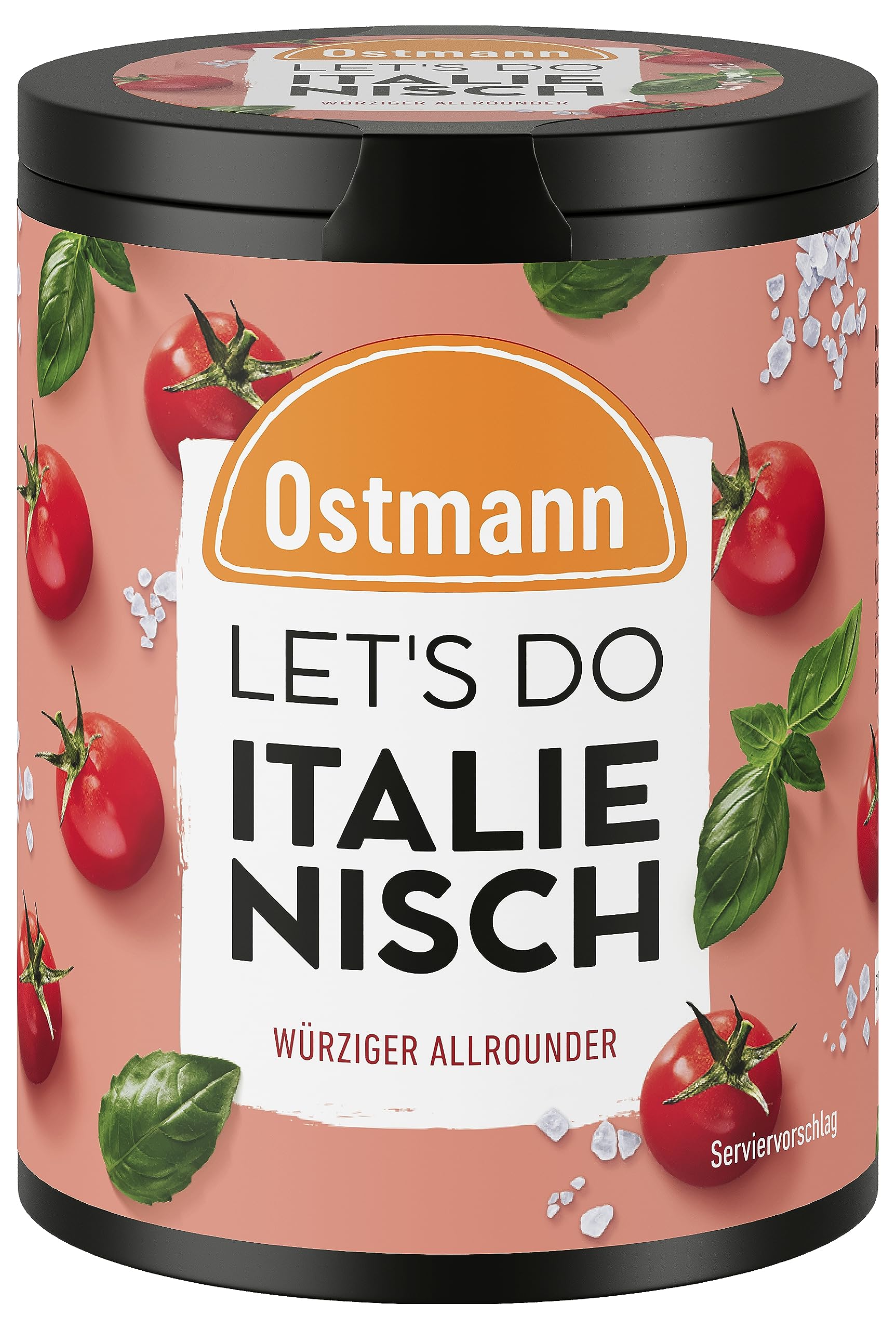 Ostmann Gewürze - Let's Do Italienisch | Gewürzzubereitung für italienische Pasta oder Bruschetta | Würziger Allrounder mit Oregano und Knoblauch | 60 g in recyclebarer Metalldose Italienischer Allrounder Angebot bei HelloDeals