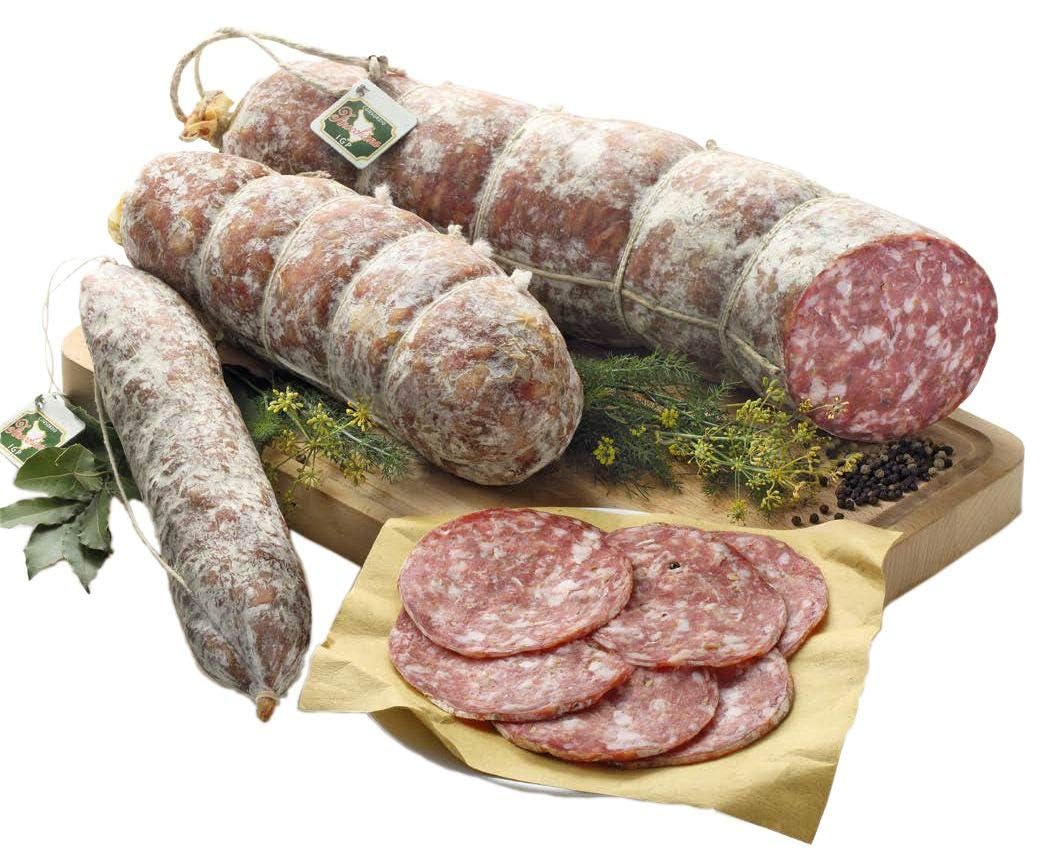0riginal Italienische Fenchelsalami ca. 1,2 Kg - Finocchiona aus der Toskana - Geschenkidee WF-97152 Angebot bei HelloDeals