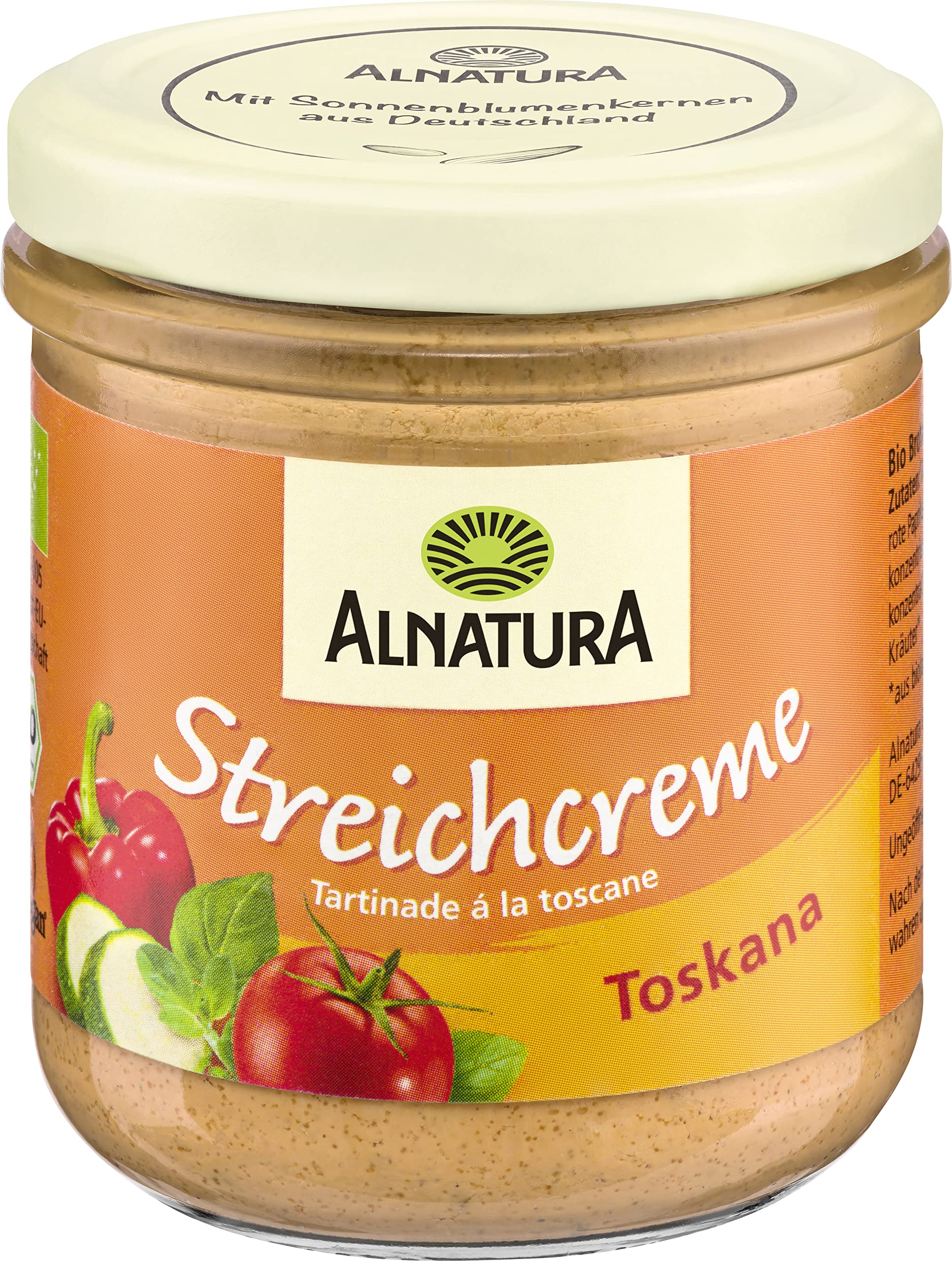 Alnatura Bio Streichcreme Toskana, 180g Toskana 180 g (1er Pack) Angebot bei HelloDeals