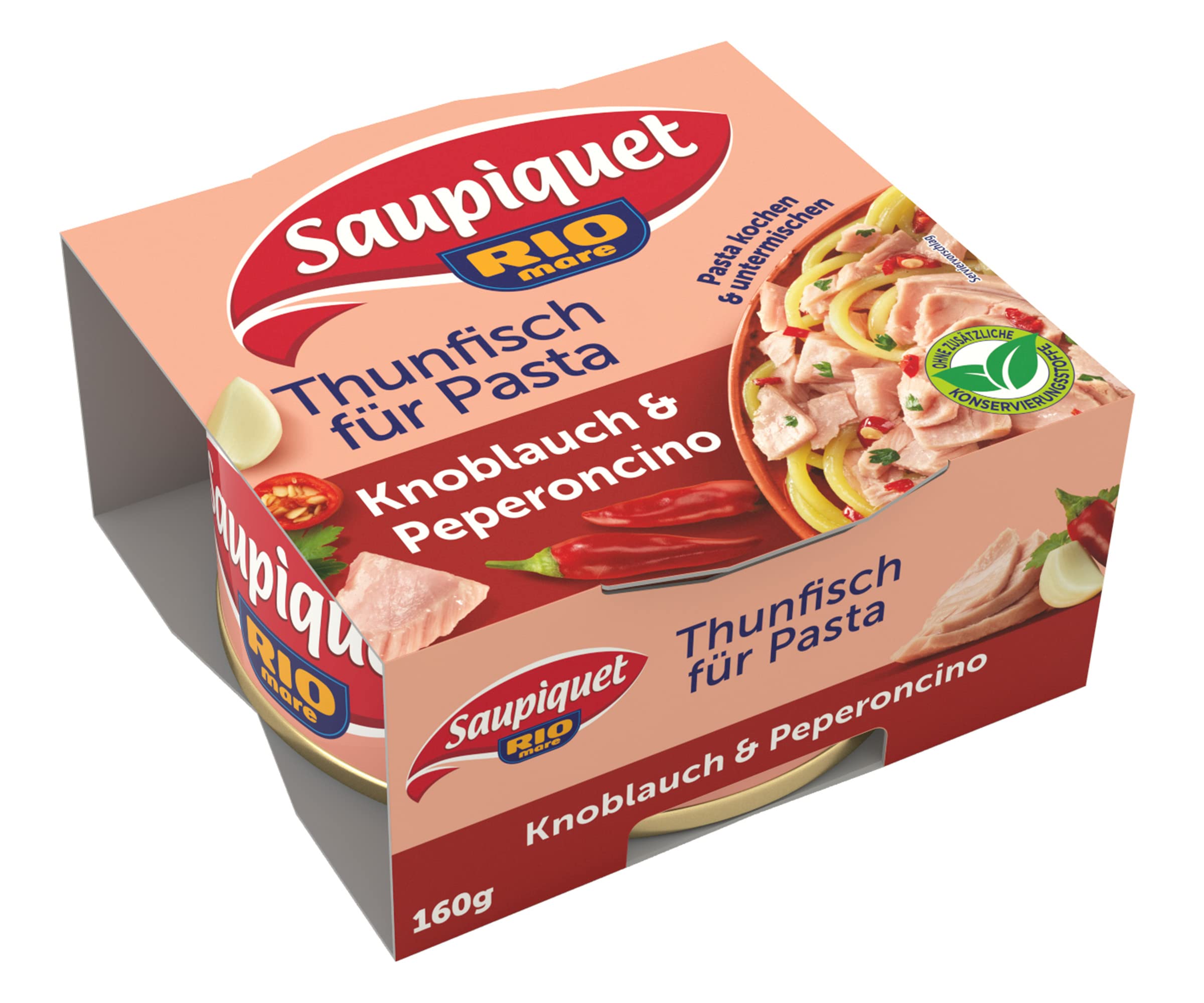 Thunfisch für Pasta Knoblauch & Peperoncino 160 g (1er Pack) Angebot bei HelloDeals