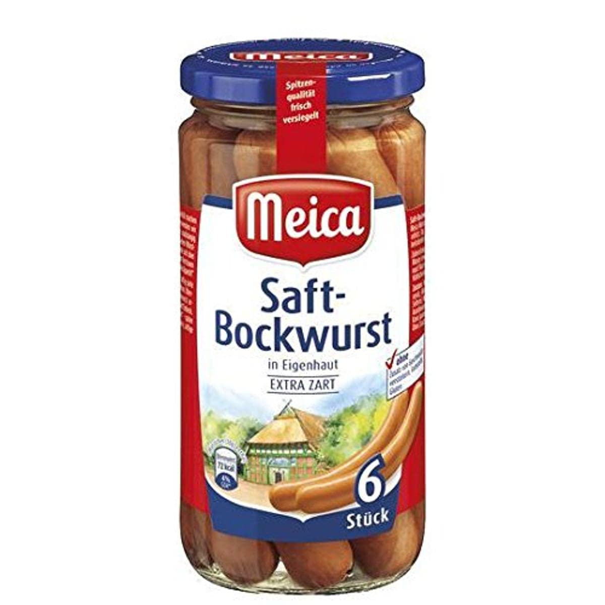 Meica Saft Bockwurst, 6 Stück, 180g Angebot bei HelloDeals