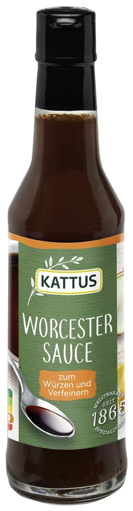 Kattus Worcester Sauce, 140 ml 140 ml (1er Pack) Angebot bei HelloDeals