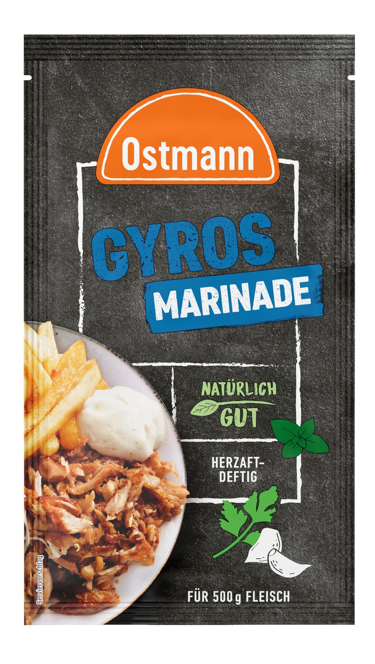 Ostmann Gewürze – Gyros Marinade, flüssige Grillmarinade für Rind- & Schweinefleisch, Gewürzmischung für 500 g Fleisch, ideal zum Grillen & Verfeinern von Speisen, 60 ml, 1 Stück (1er Pack) Gyros Marinade 60 ml (1er Pack) Angebot bei HelloDeals
