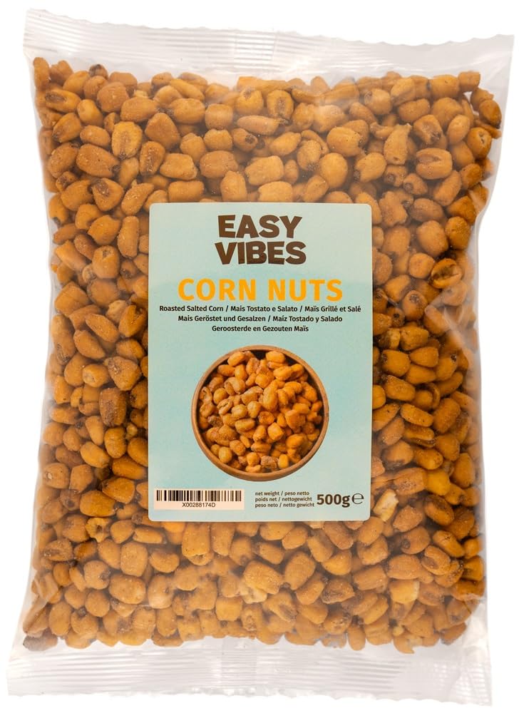 Easy Vibes - Mais Geröstet und Gesalzen (500g) | Knuspriger und Leckerer Snack Angebot bei HelloDeals