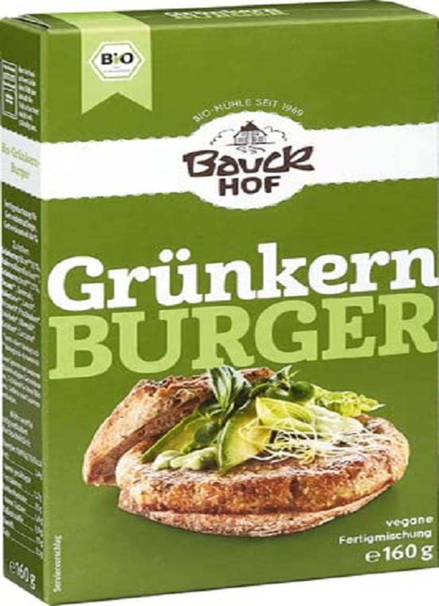 Bauckhof Bio Grünkern-Burger, 160 g Angebot bei HelloDeals