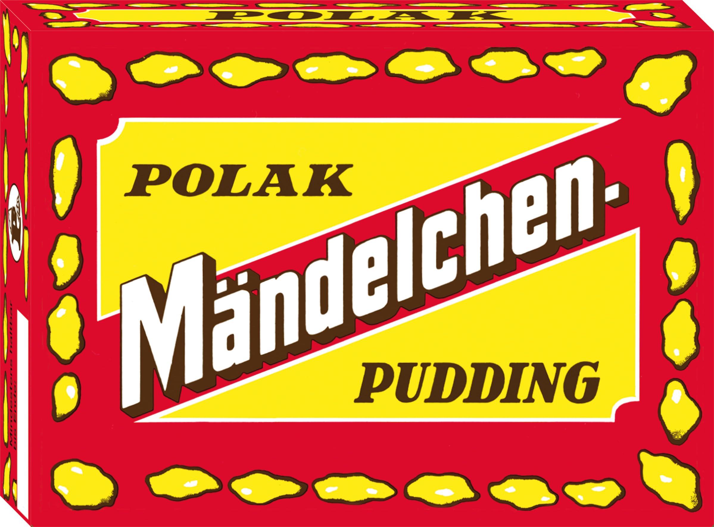Polak Mändelchen-Pudding, Original Rezeptur, cremiger Grießpudding mit Mandelgeschmack und feinen Mandelstückchen, 1x50 g Angebot bei HelloDeals