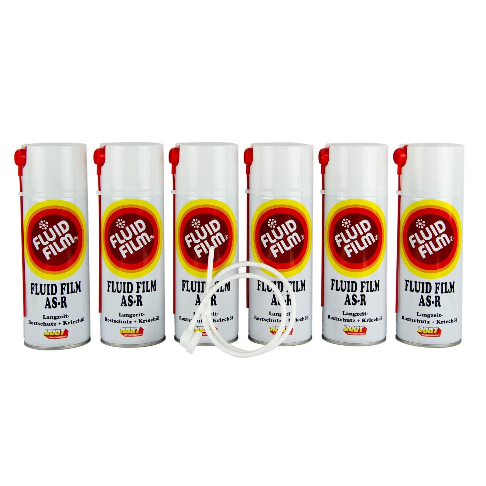 6X Fluid Film AS-R Rostschutz Korrosionsschutz Hohlraumversiegelung Rostschutzmittel Korrissionsschutzmittel Hohlraumkonservierung 400 ml & Sonde Angebot bei HelloDeals