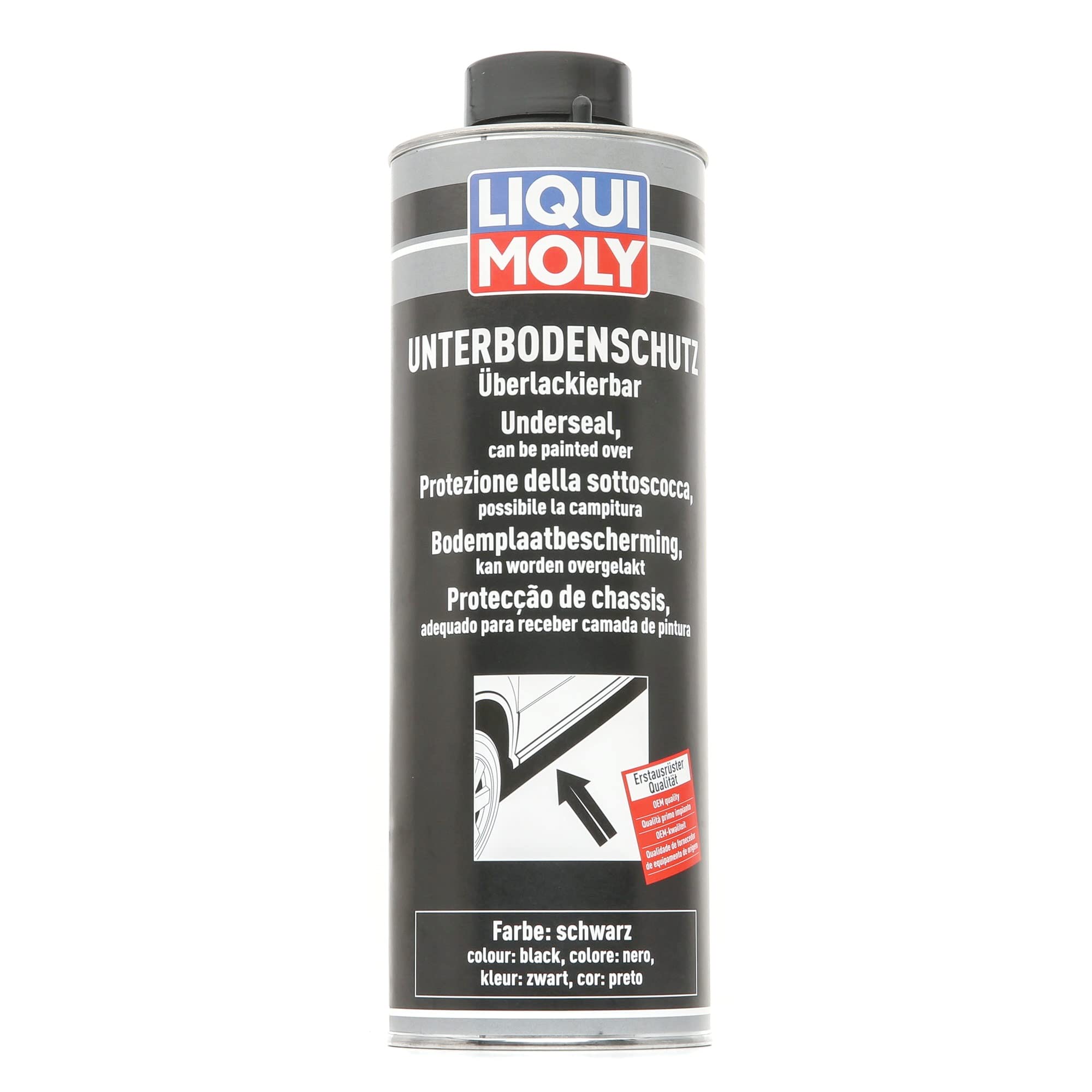 LIQUI MOLY Unterbodenschutz schwarz | 1 L | Karosserieschutz | Unterbodenschutz | Art.-Nr.: 6114 1 Liter Single Angebot bei HelloDeals