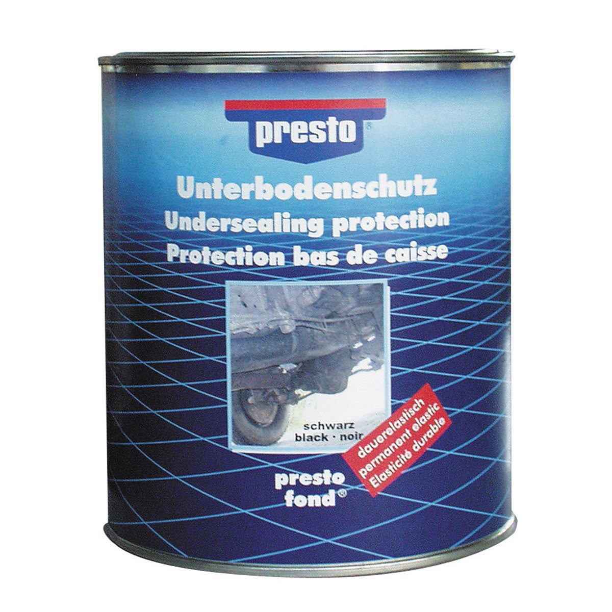 presto 603260 Unterbodenschutz Bitumen schwarz 2,5 kg 2500 g Single Angebot bei HelloDeals