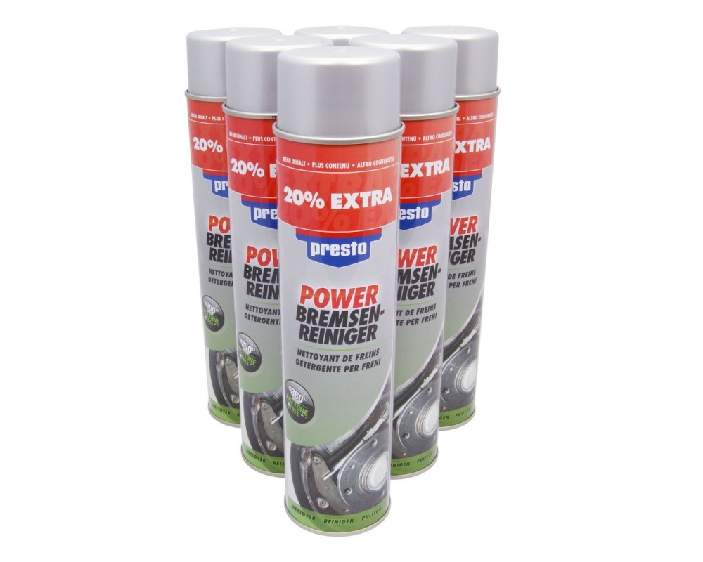 Bremsenreiniger Spray PRESTO 600ml VPE(6) Angebot bei HelloDeals