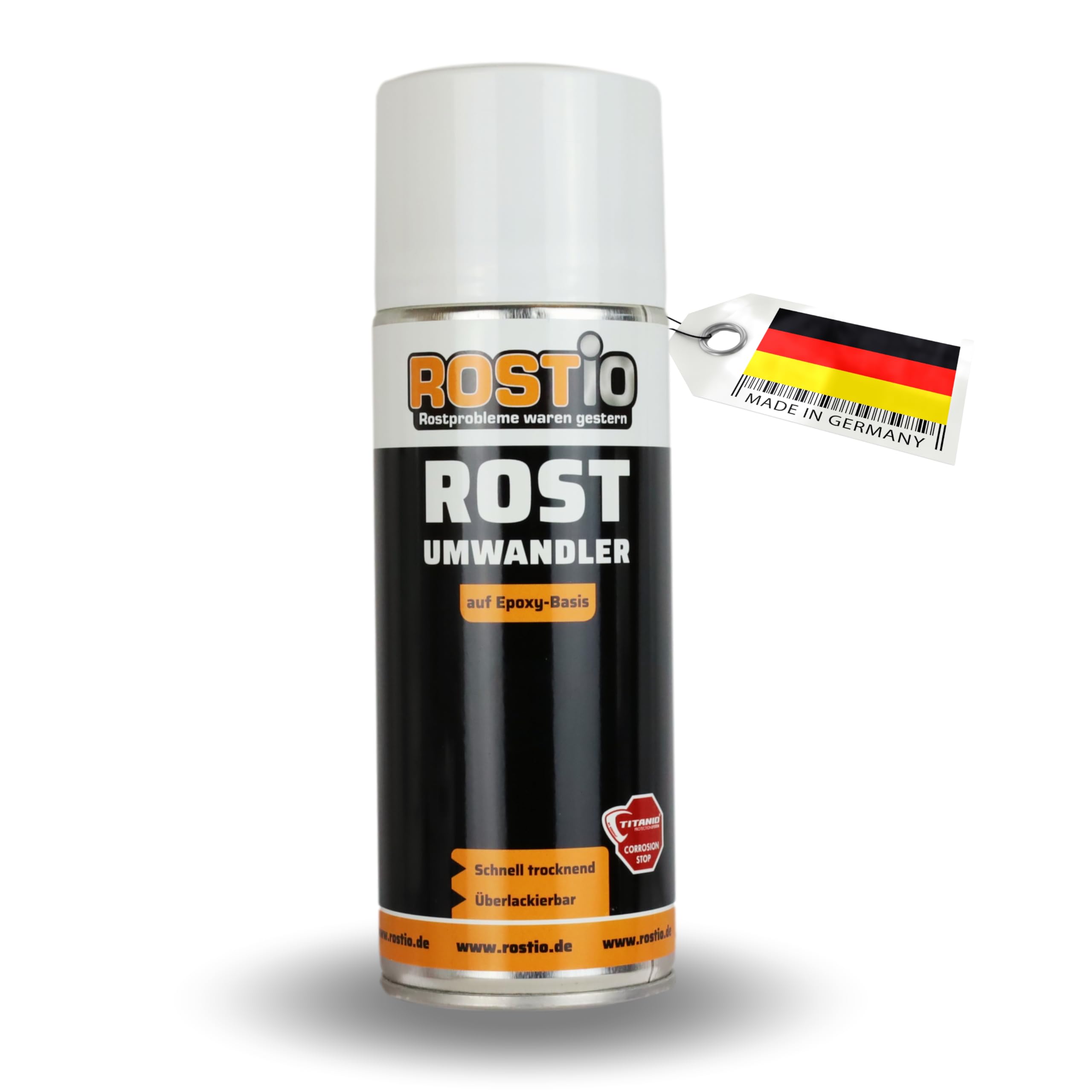 Rostio Epoxy Rostumwandler Spray 400ml Rostkonverter 1 Stück Angebot bei HelloDeals