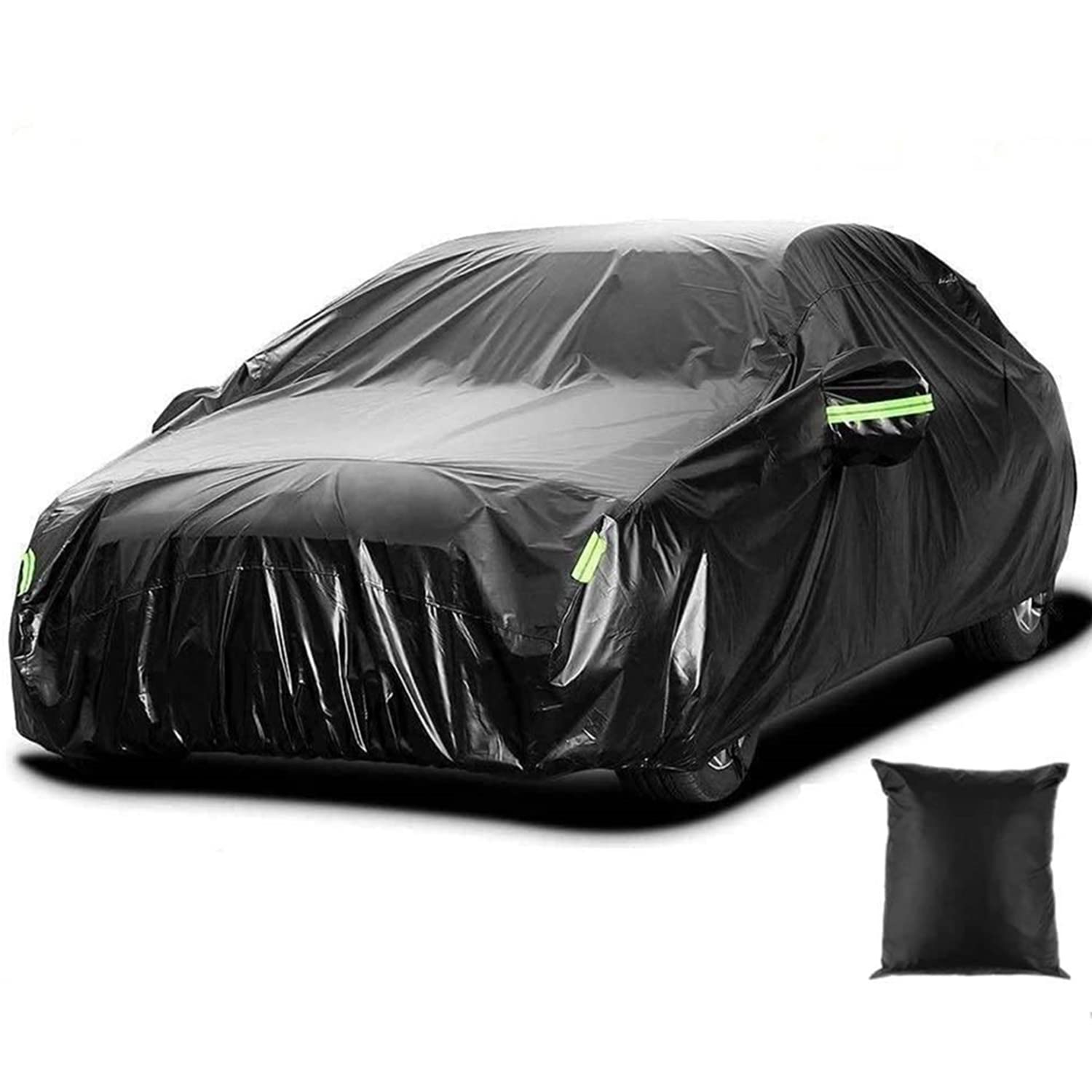 Sailnovo Autoabdeckung Wasserdicht, Vollgarage Autoplane für Regen Sonne Staub Schutz, Atmungsaktive, UV-Schutz Outdoor Vollautoabdeckung Winter & Sommer für Limousine-Länge (bis zu 495 bis 530 cm) A5 Sedan-Länge Bis zu 530cm Angebot bei HelloDeals