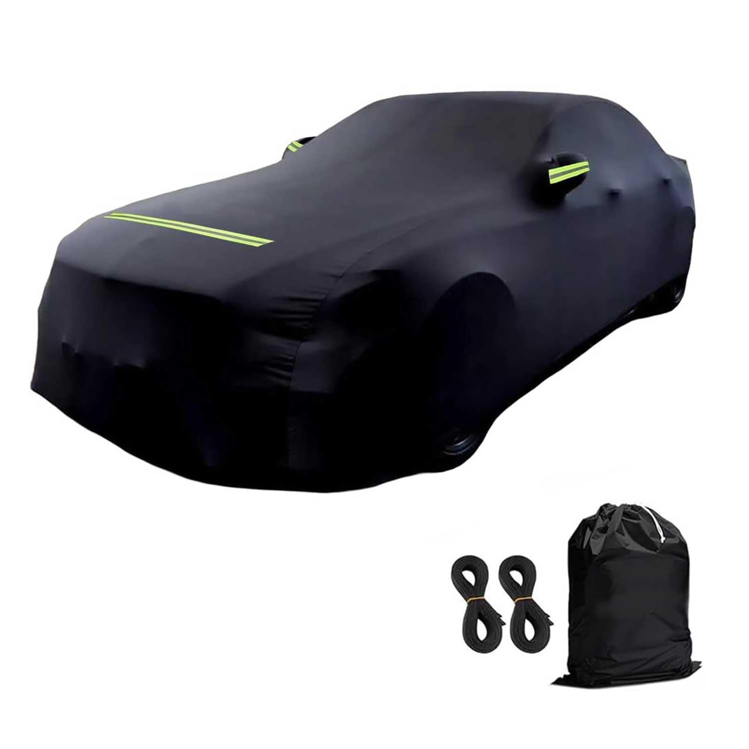 Autoabdeckung Vollgarage 475 x 180 x 150 cm Extra große Auto Abdeckplane Wasserdicht und staubdicht Autohülle Autoplane UV-Schutz Car Cover für Winter und Sommer 475x180x150cm / 190T Angebot bei HelloDeals