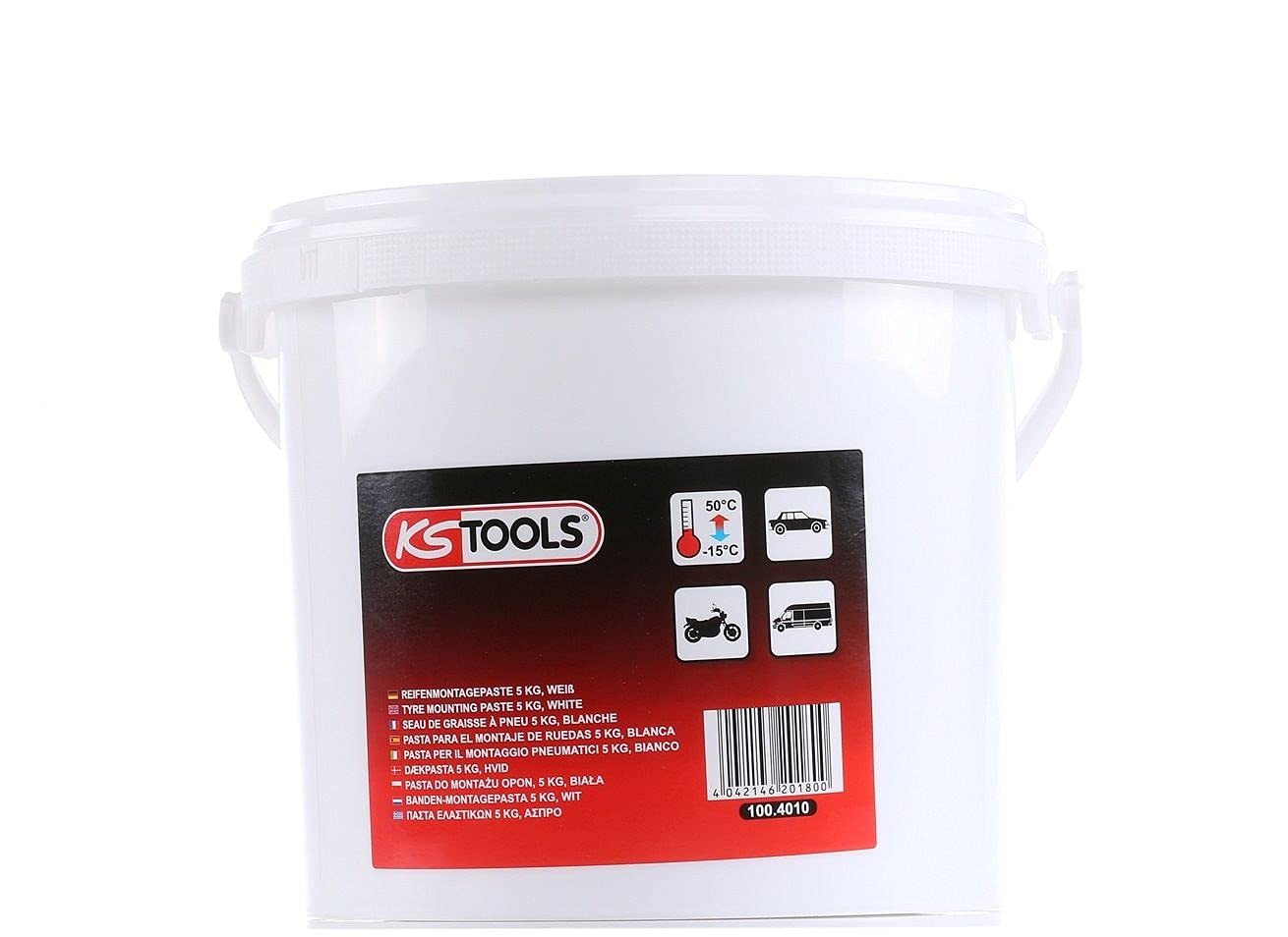 KS Tools 100.4010 Reifenmontagepaste 5 kg,weiß Angebot bei HelloDeals