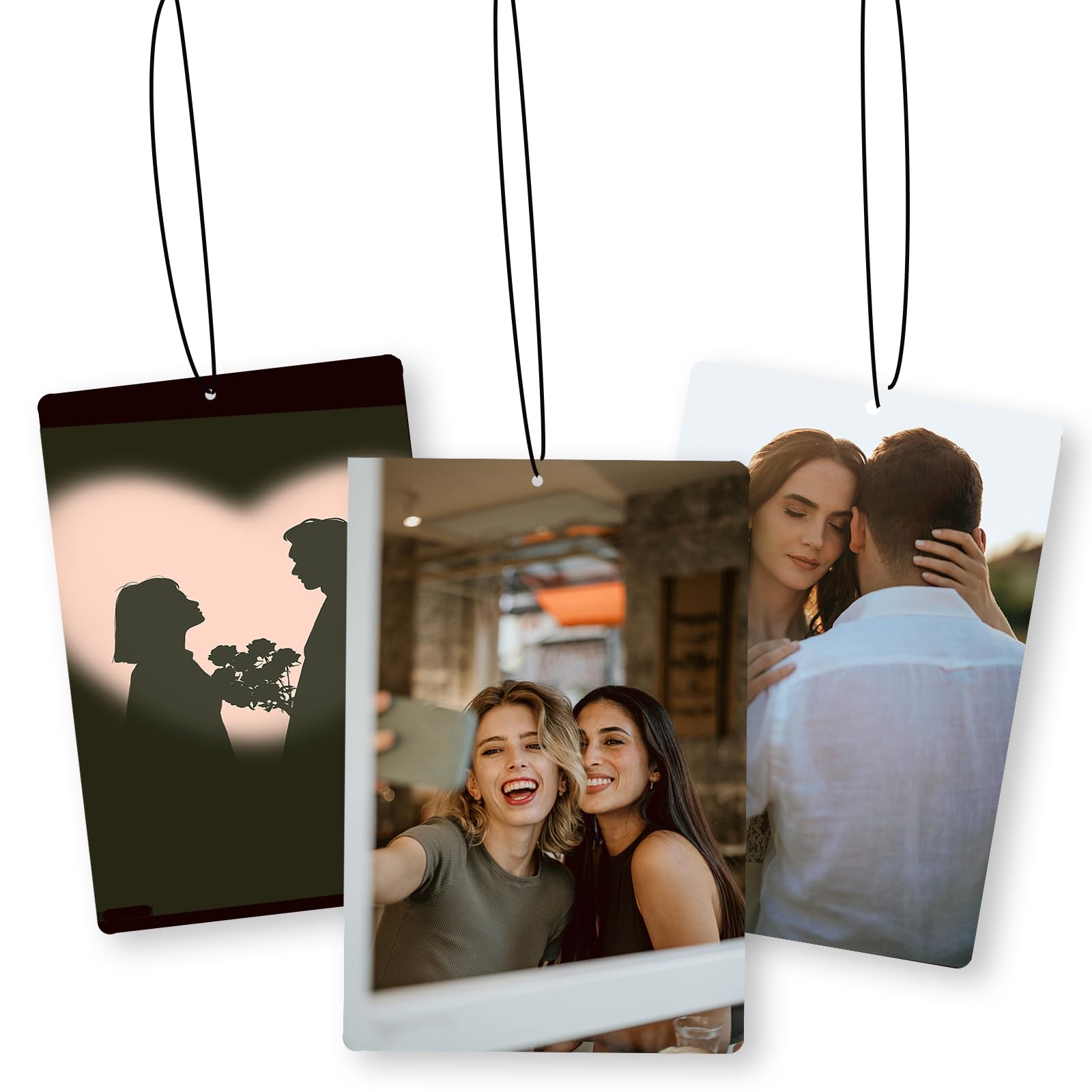 proautocss Duftbaum Auto Personalisiert,Auto Duft mit Text und Foto,Auto innenraum deko autoduft, MaßGeschneiderte Duftende Lufterfrischer für Auto, Zuhause, Geschenk, Familie Stil 1-Rectangular Angebot bei HelloDeals