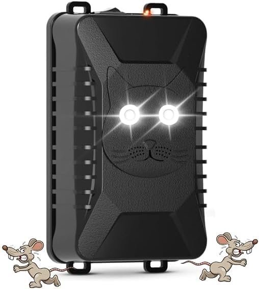 MEKEET Marderschreck, Testsieger Mit Marder, Marderabwehr Dachboden Mit Ultraschall & Blinklicht, Marderschutz FüR Kfz, Motorraum, Haus, Garage, Keller FüR 90m² Angebot bei HelloDeals