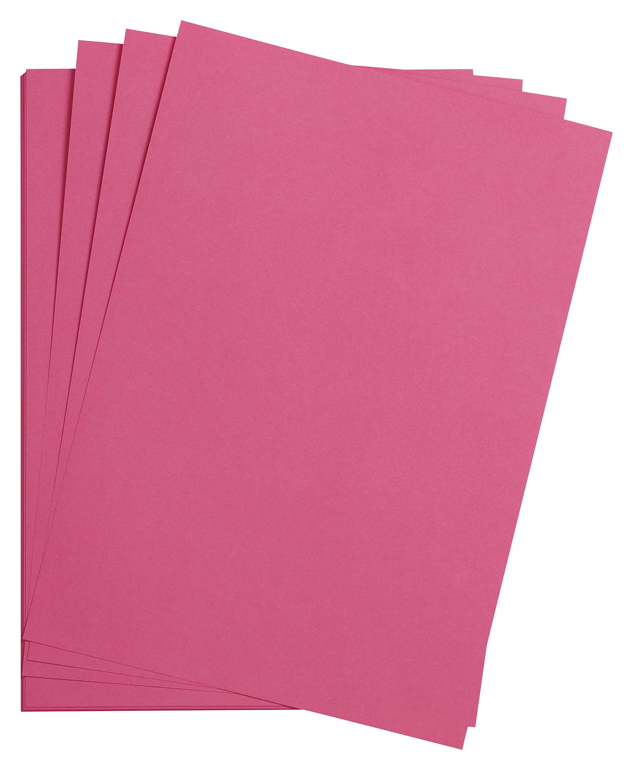 Clairefontaine 975560C Packung mit 25 Bastelkartons Maya, 185g, DIN A2, 42 x 59,4 cm, 1 Pack, fuchsia Angebot bei HelloDeals
