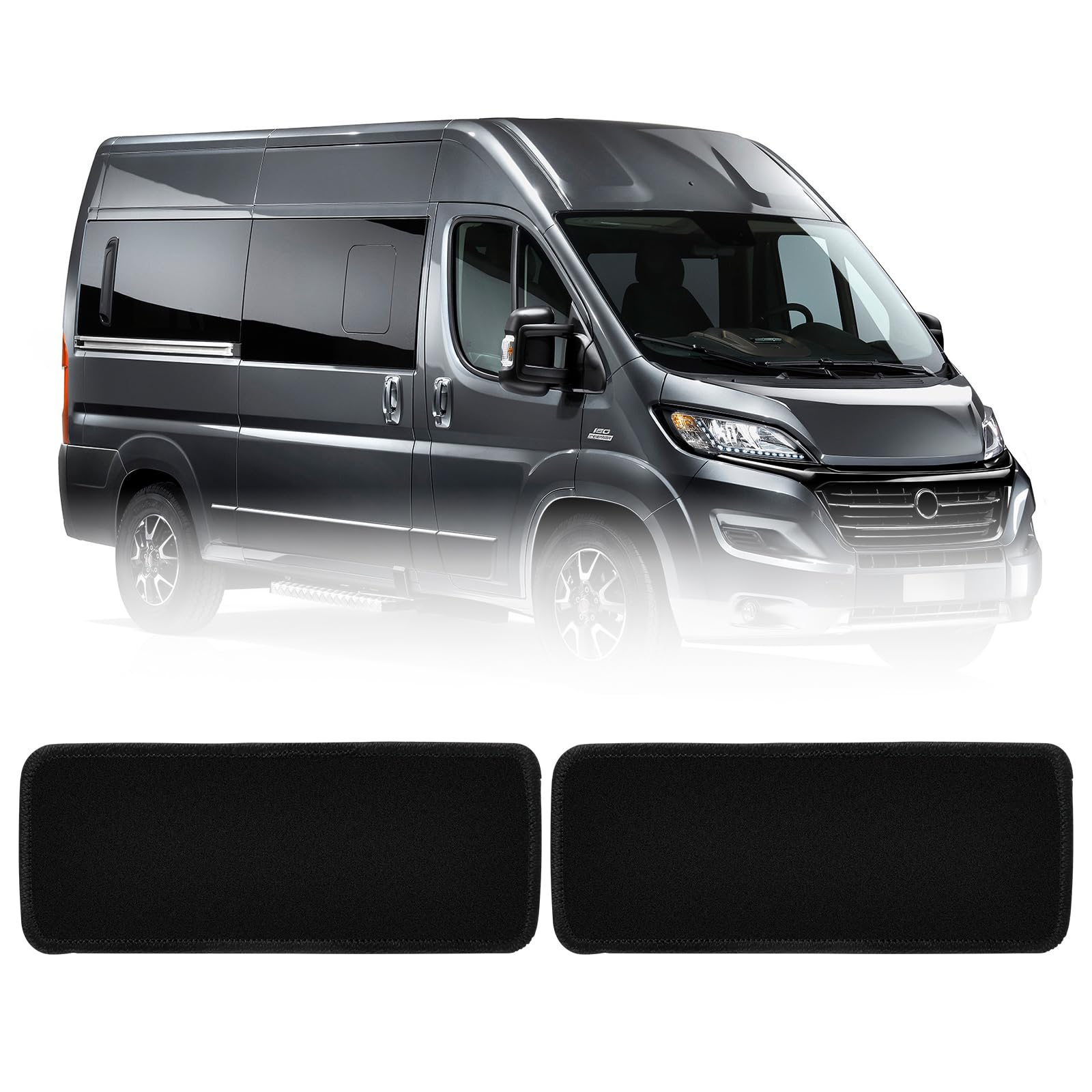 2 Stück Teppiche Fußmatten Ersatz für 2006-2024 FIAT Ducato/Peugeot Boxer/Citroen Jumper, Fußmatte Einstieg, Strapazierfähige Eingangstürmatte Wohnwagenmatte Eingang Maßgeschneidert für 2006-2024 Ducato Angebot bei HelloDeals