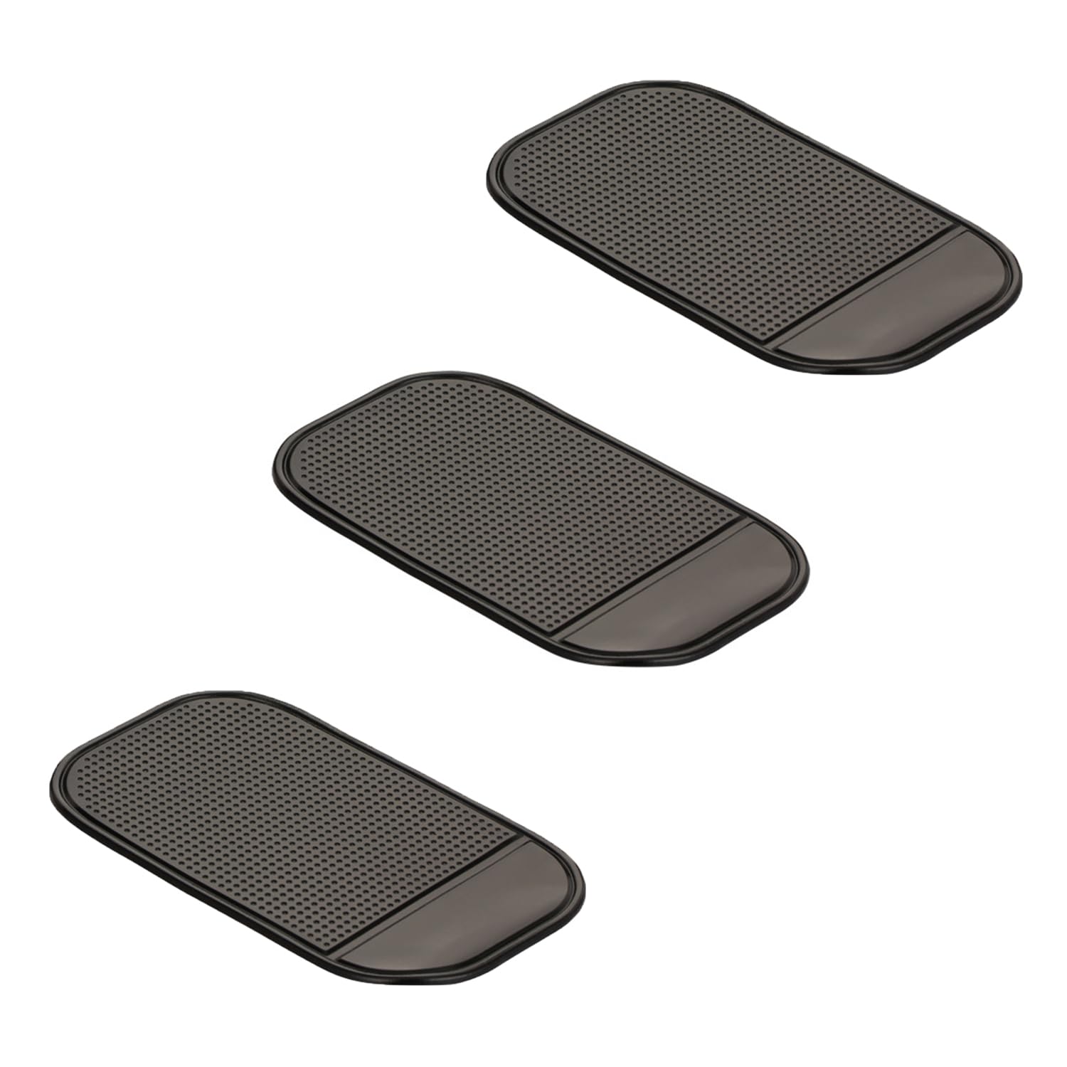 3 Stück Auto Armaturenbrett Anti Rutsch Matten,Waschbare Auto Anti Rutsch Pads,Antirutschmatte Auto Handy,Doppelseitig Klebende Antirutschmatte Auto Armaturenbrett Wiederverwendbar(Schwarz) Angebot bei HelloDeals