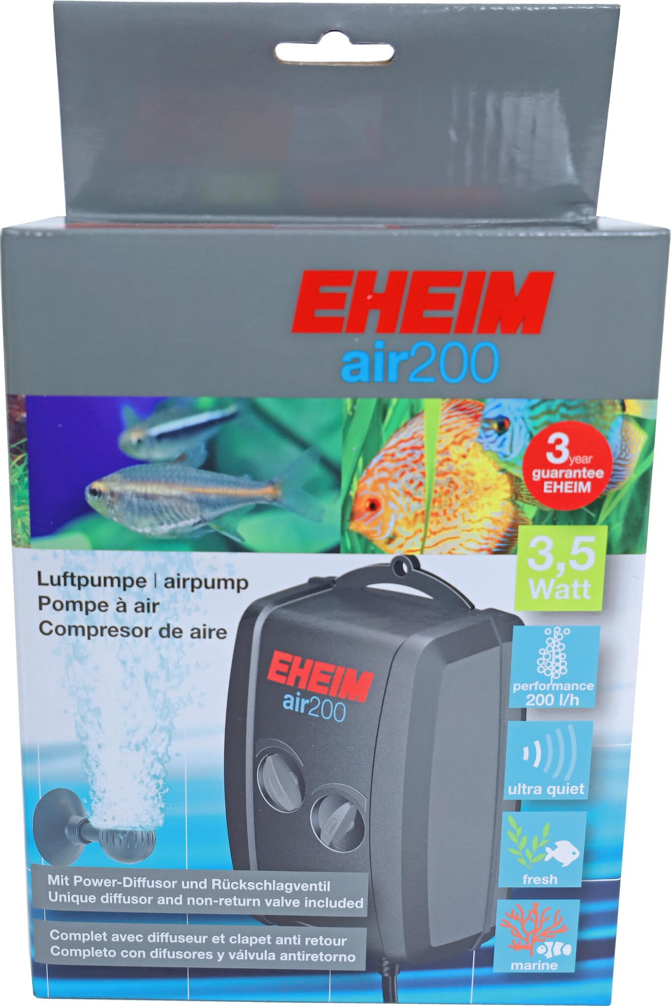 Eheim Air Pump Adjustable 200 Angebot bei HelloDeals