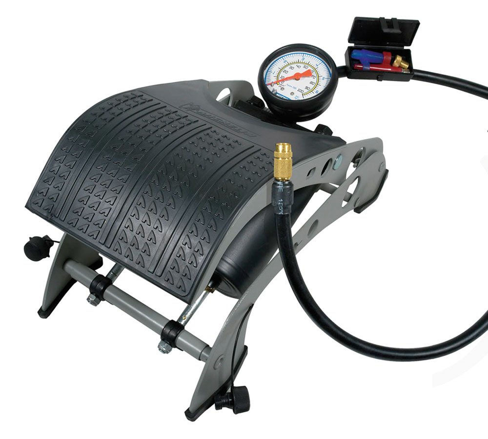 Michelin 9503 Michelin Doppel-Fussluftpumpe, 7 bar, Schwarz Angebot bei HelloDeals