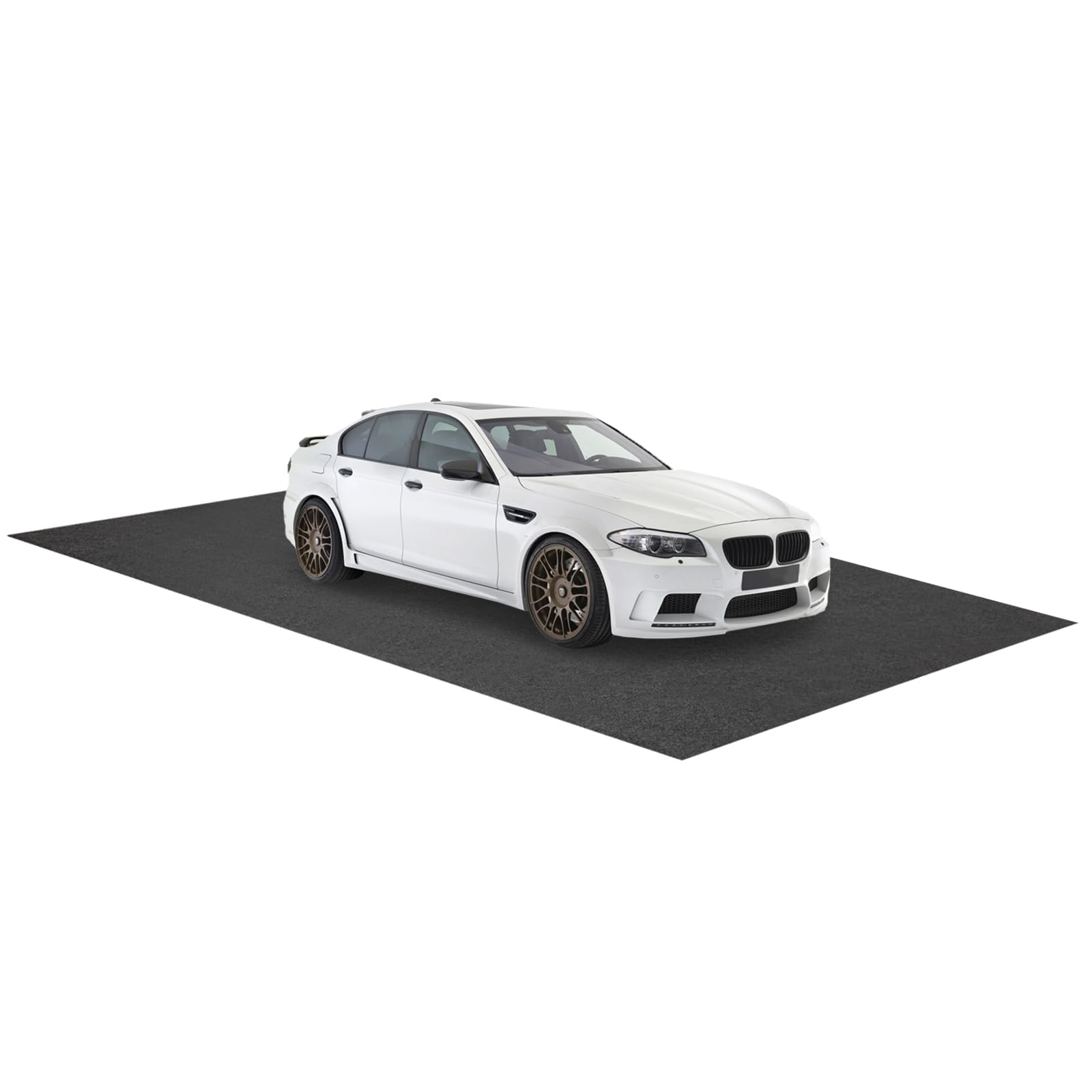 COSTWAY Garage Bodenmatte, 600 x 220 cm Auto Ölauffangmatte, Ölmatte rutschfest & wasserdicht & wiederverwendbar, Garagenmatte Antirutschmatte mit doppelseitigem Klebeband für Werkstatt, Garage Angebot bei HelloDeals