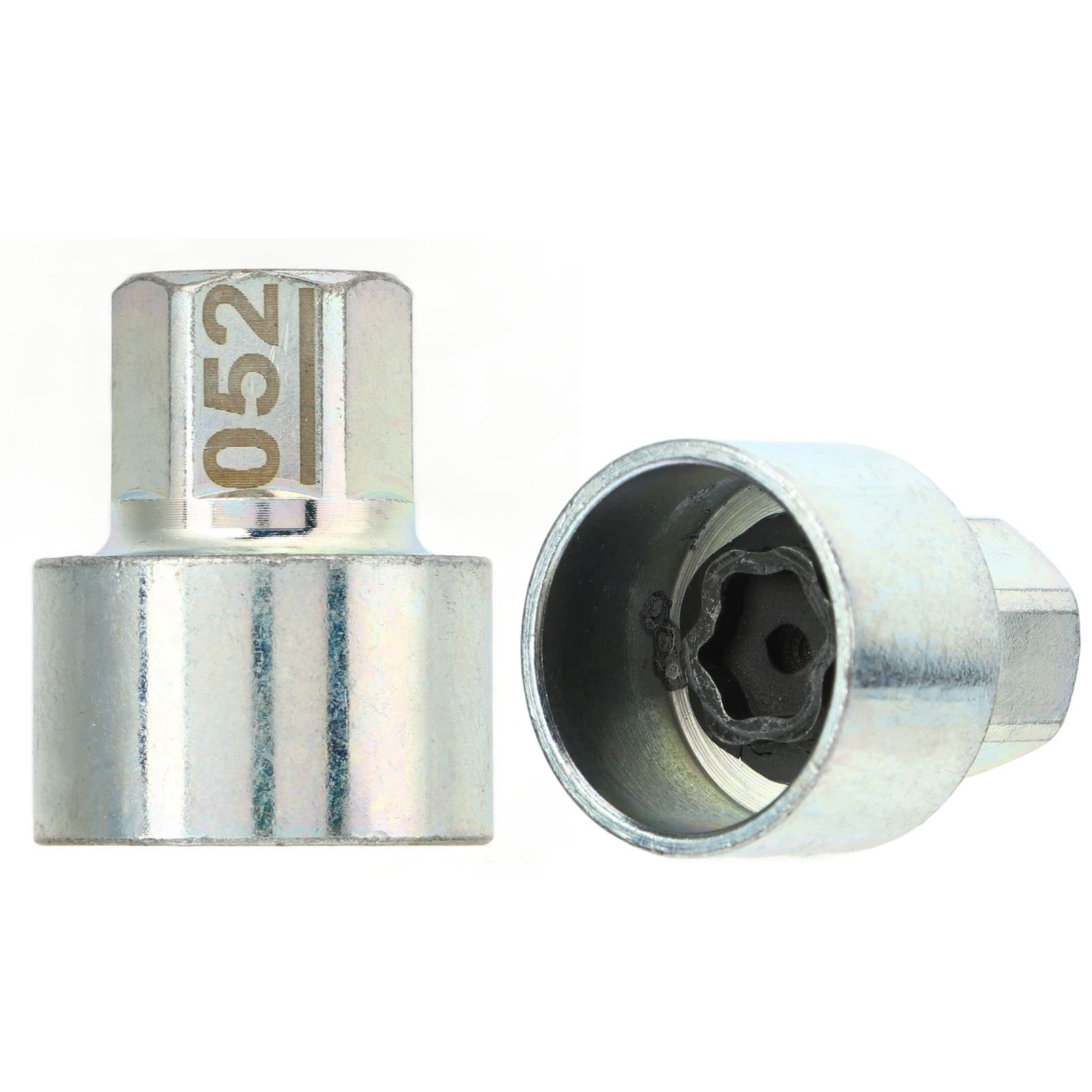 Aramox Rad Schloss Schlüssel Anti Diebstahl Lugnut Socket Notfall Lug Nuss Entferner Ersatz für 1 3 5 6 7Serie X1 X2 X3 X4 X5 X6 Z4 Reifen-Diebstahlsicherungsschraube (052) Angebot bei HelloDeals