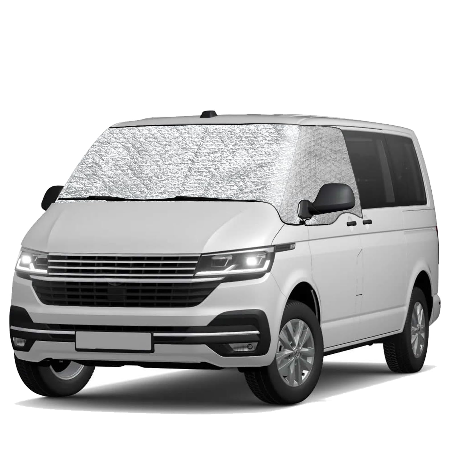 CICMOD Scheibenabdeckung für T5 T6 Transporter Windschutzscheiben Abdeckung Anti Frost Ice Staub Fenster Abdeckung Sonnenschutz für V-W Wohnmobil Vans Angebot bei HelloDeals