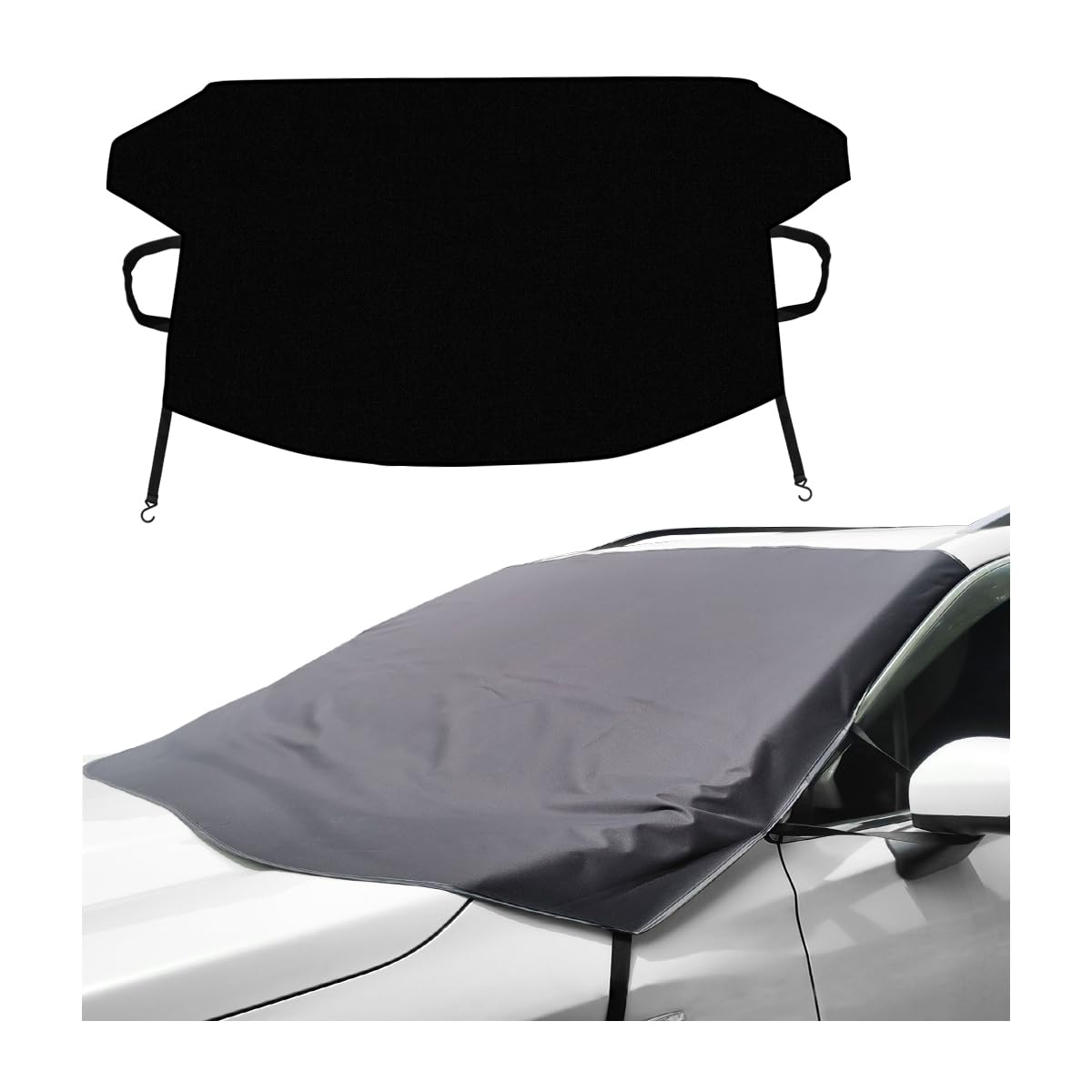 CGEAMDY Frontscheibenabdeckung, Magnetische Eisschutzfolien, Auto Sonnenschutz, Gegen Sonne, Schnee, Hohe Temperatur, EIS, Frost, Staub, Passend Für Die Meisten Auto Angebot bei HelloDeals