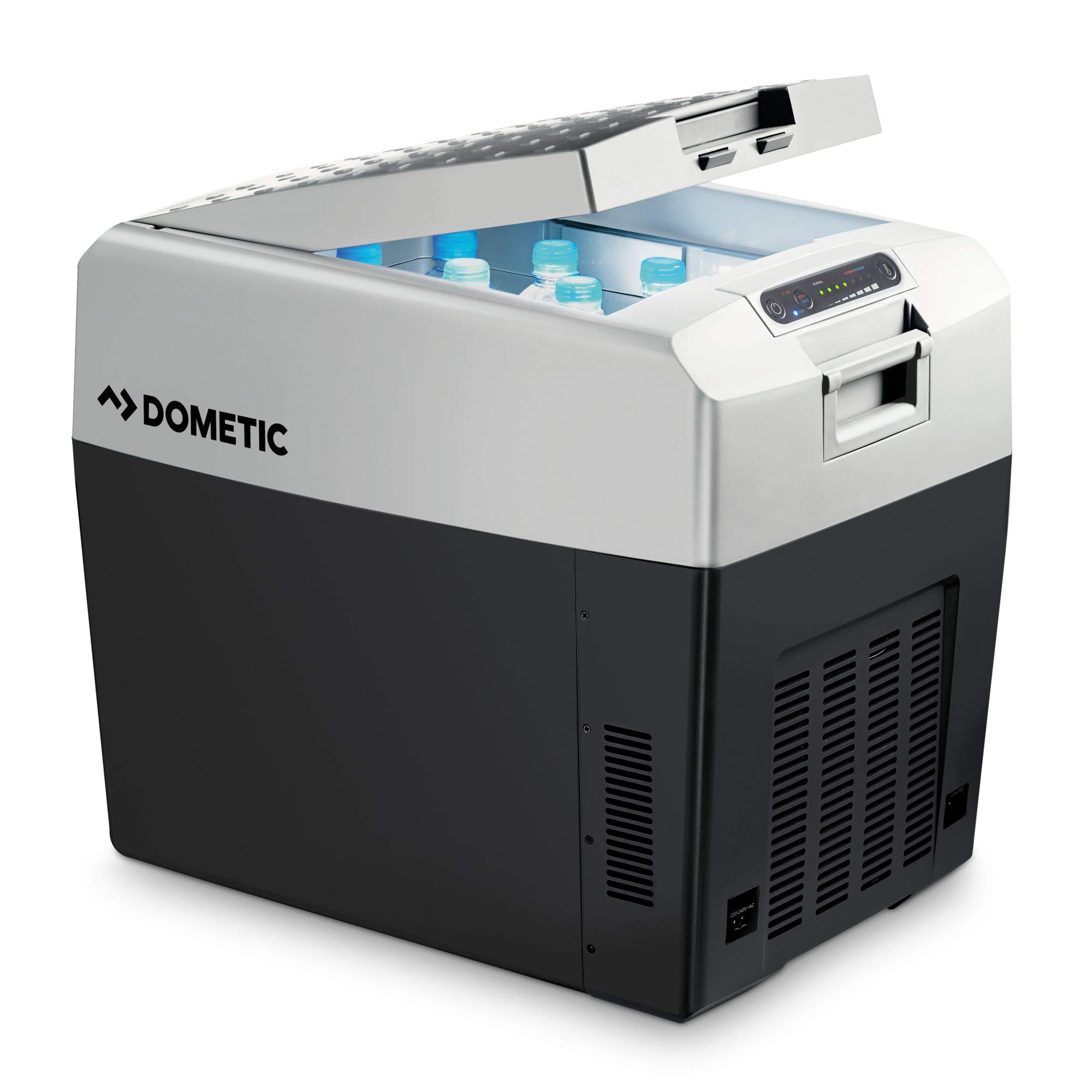 DOMETIC Tropicool TCX 35 - tragbare elektrische Kühlbox, 33 Liter, 12/24 V und 230 V für Auto, LKW, Boot, Reisemobil und Steckdose, Grau Angebot bei HelloDeals