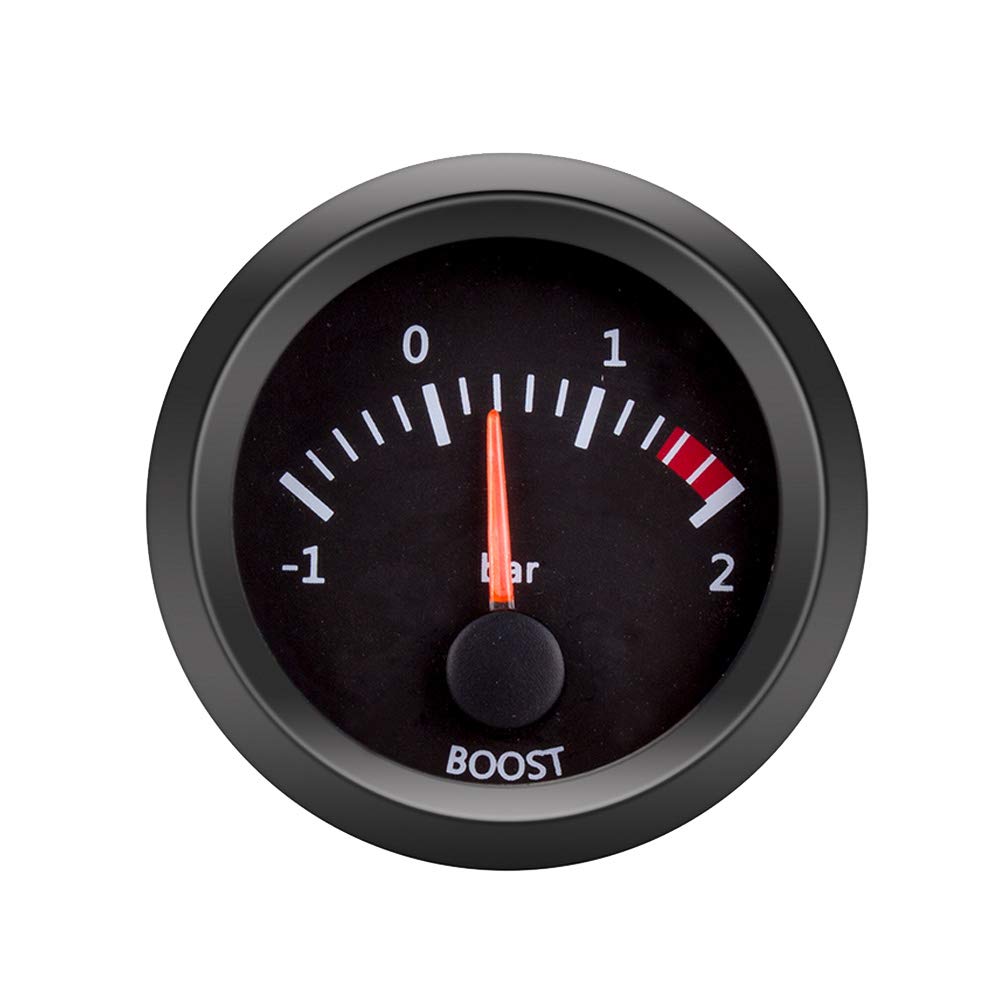 ETOPARS 52mm Automotor Kfz Zeiger Turbo Ladedruckanzeige Messgerät Kit Boost Bar Weiß Lichtanzeige Zeigeranzeige Turbo Boost Gauge Bar Angebot bei HelloDeals