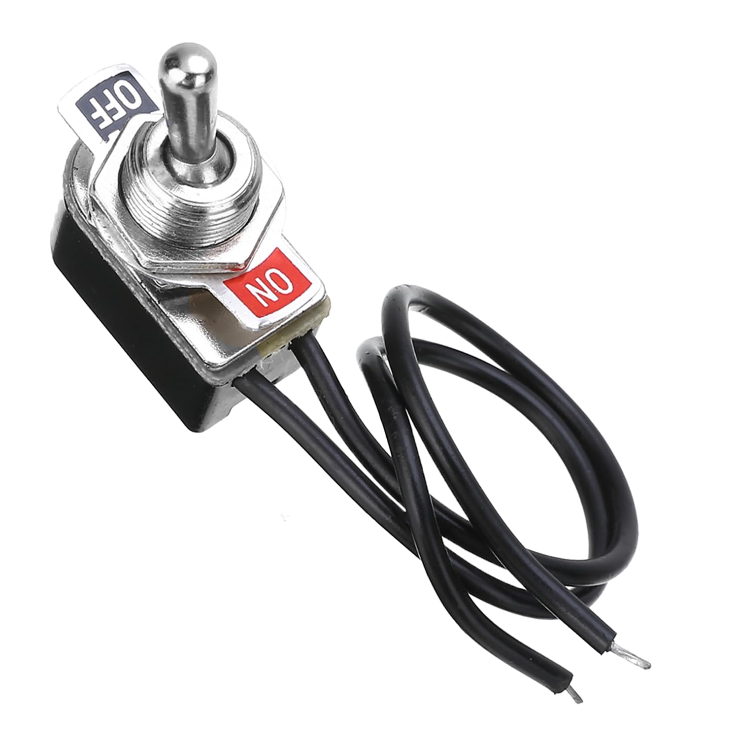 Powice Kippschalter 12V mit Verkabelung, MiniBoot 2-Poliger Schalter 12V, 6A120V/3A230V Schalter Geeignet für den Einbau in Häusern, Autos und Elektrogeräten Angebot bei HelloDeals