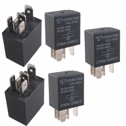 Mintice 5 X 12V 30A 5-Polig SPDT KFZ Relais Schließer Wechselrelais Leistungsrelais Motorrad Boot 30A 5Pin SPDT Angebot bei HelloDeals